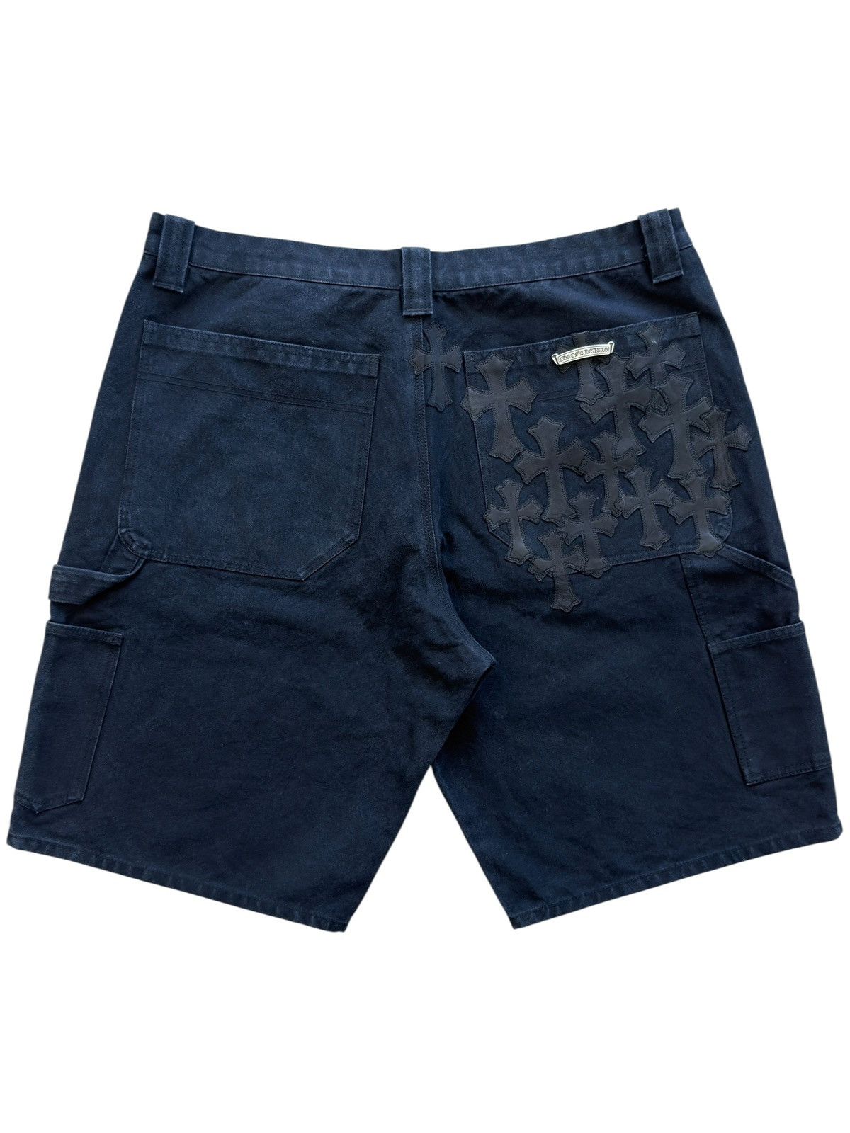 Chrome Hearts Chrome Hearts 14 Patch Flooded Double Knee Carpenter Shorts Size US 38 / EU 54 - 1 Thumbnail