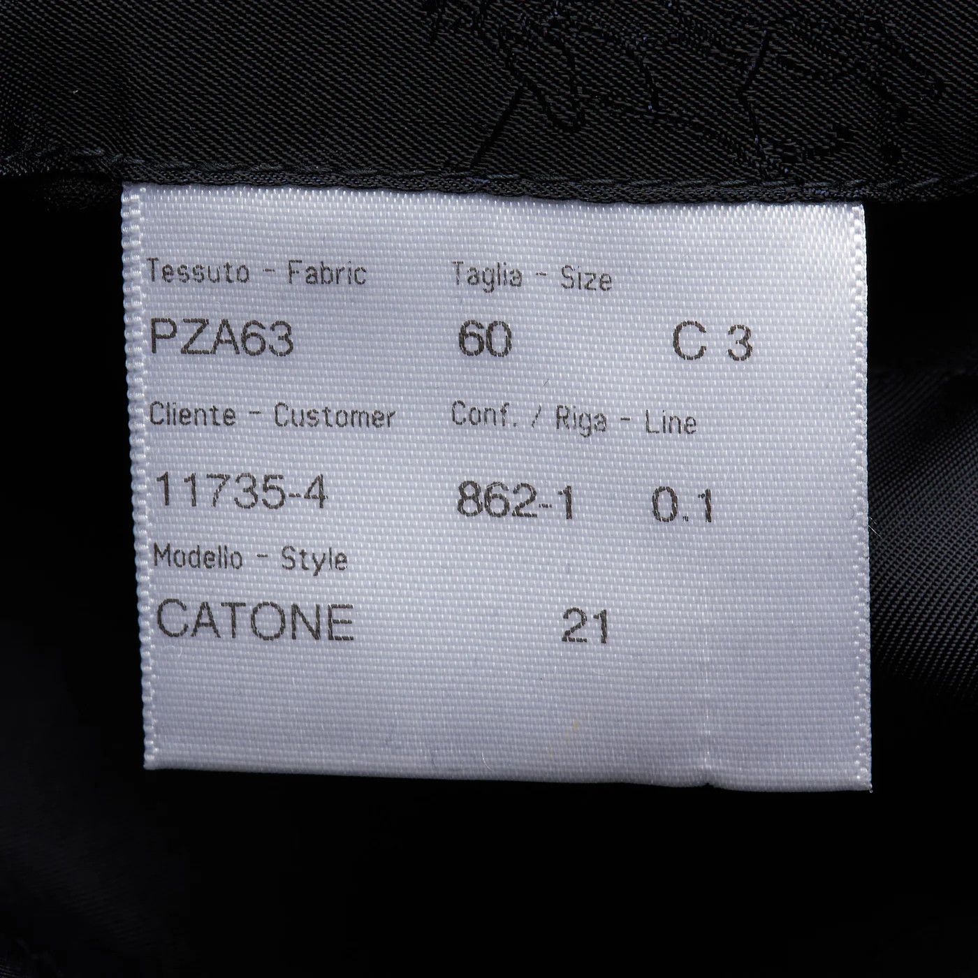 Brioni BRIONI "CATONE" Handmade Navy Blue Wool Suit Short Portly Size 52R - 11 Thumbnail