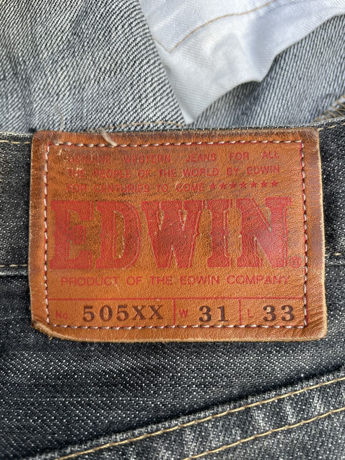 Edwin Vintage Edwin 505XX Selvedge Jeans Size US 31 - 17 Thumbnail