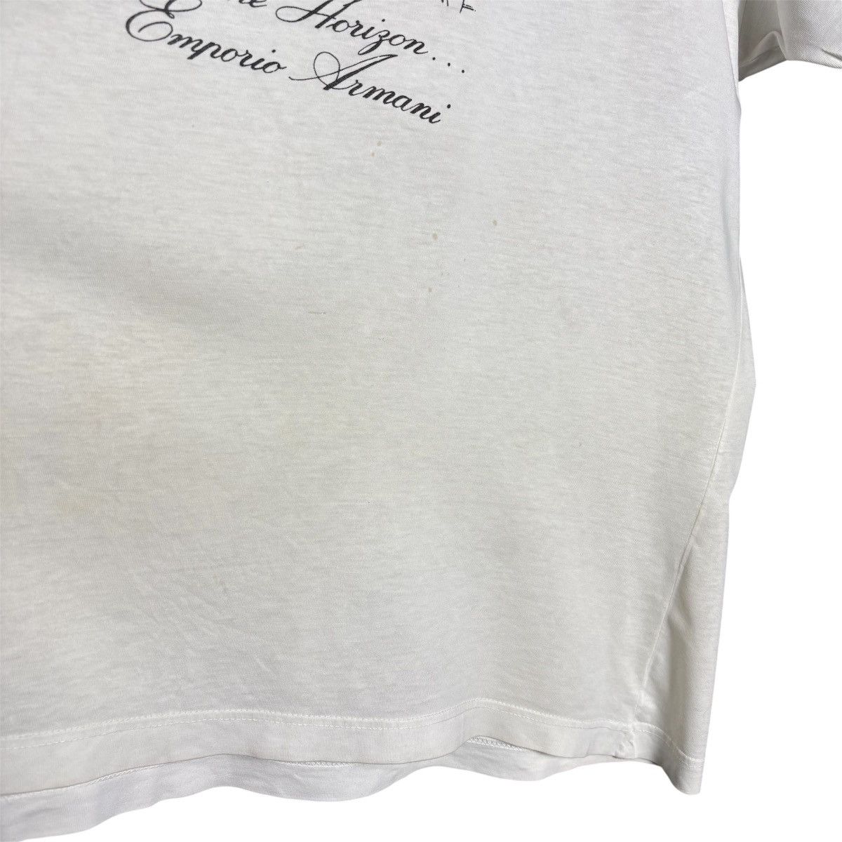 Emporio Armani Vintage 90s Emporio Armani Graphic T-Shirt / Swimwear Sports Size L / US 10 / IT 46 - 8 Thumbnail