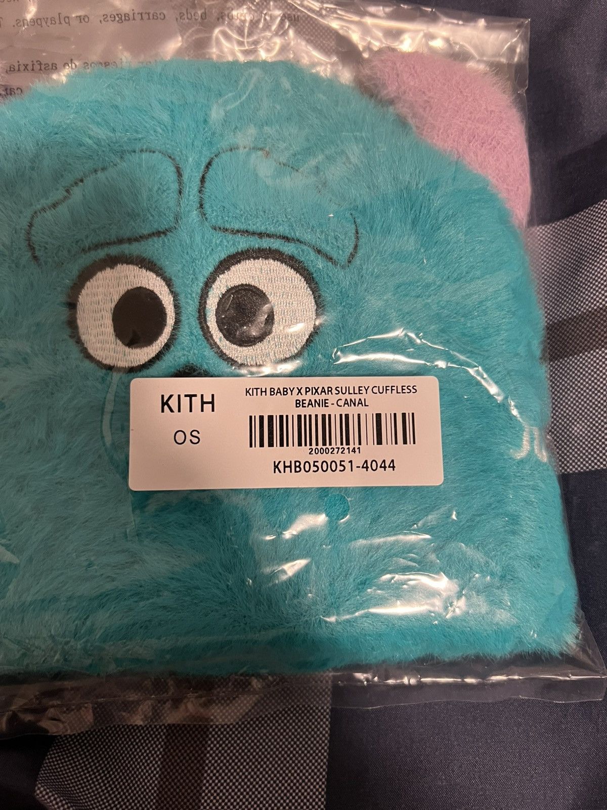 Kith Kith Baby Pixar Sulley Cuffless Beanie Size ONE SIZE - 3 Thumbnail