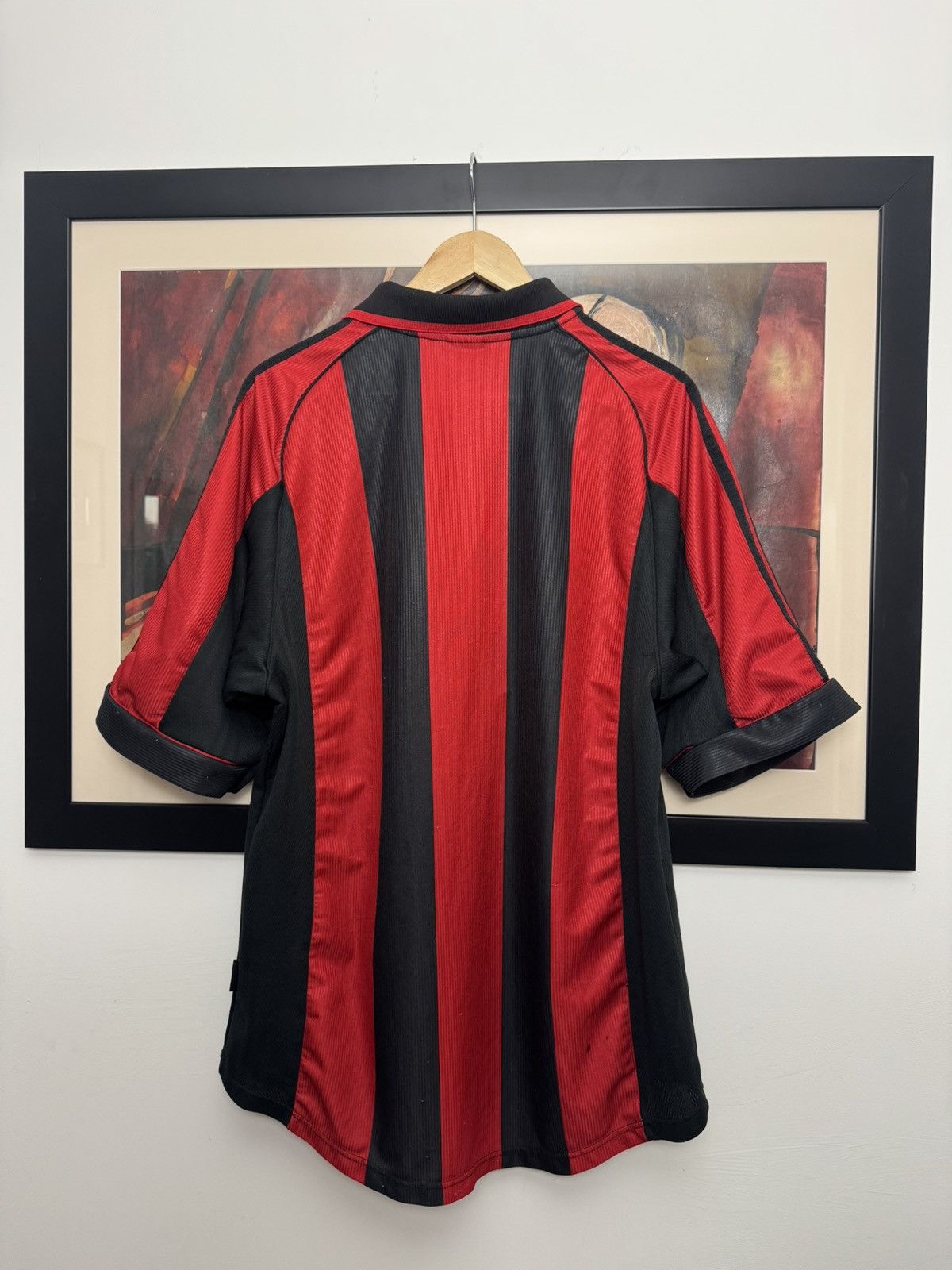 Adidas AC Milan jersey 1998/1999 Adidas Rare Vintage Soccer 90s Size US L / EU 52-54 / 3 - 4 Thumbnail