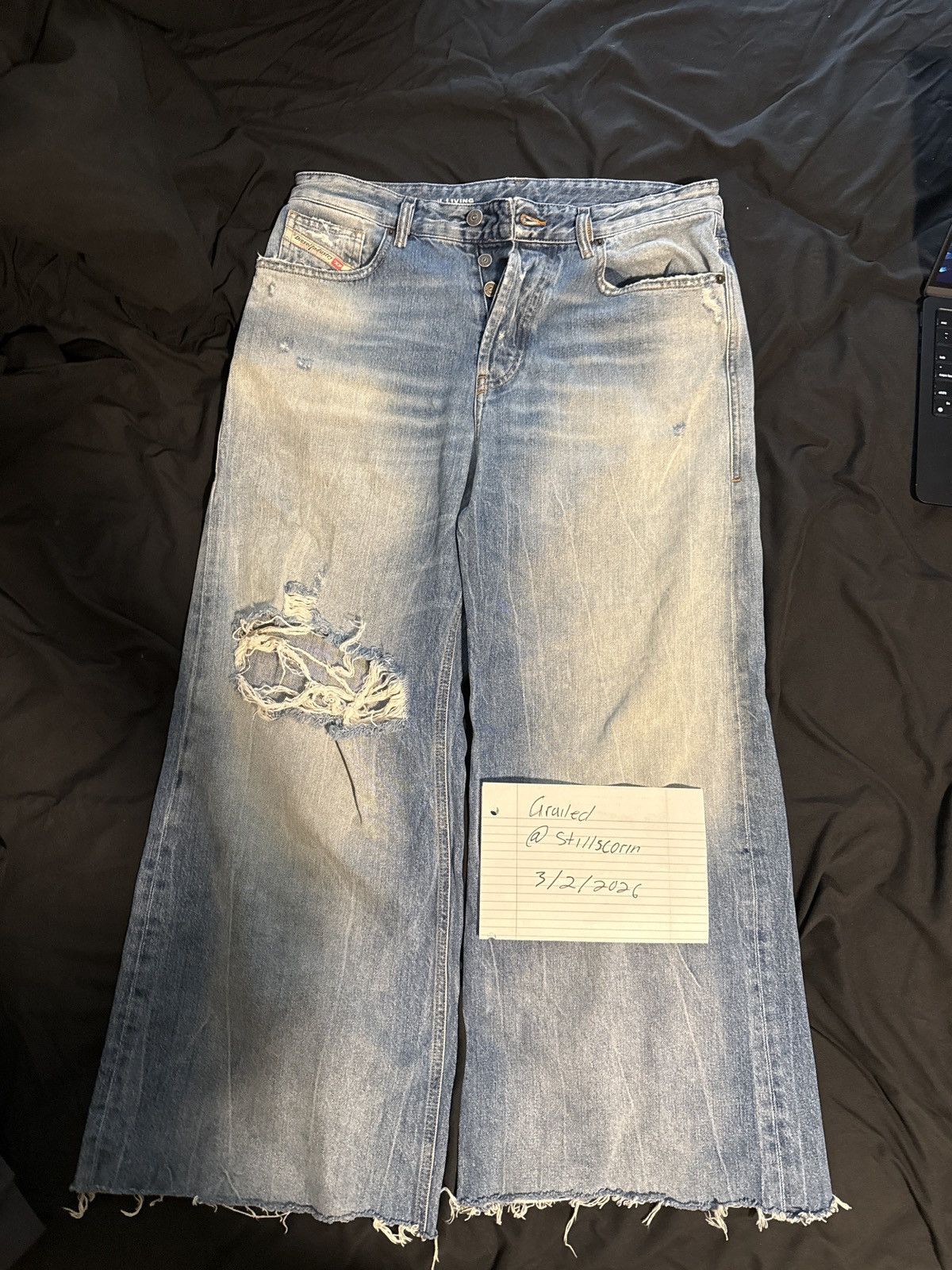 Diesel Diesel Industry Pants Size US 33 - 1 Thumbnail