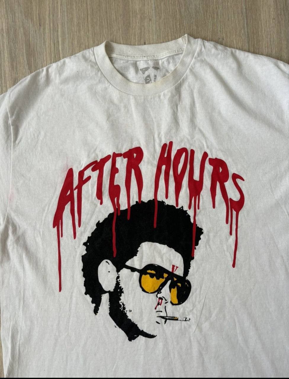 Vlone VLone x After Hours t shirt rare Size US XL / EU 56 / 4 - 4 Thumbnail