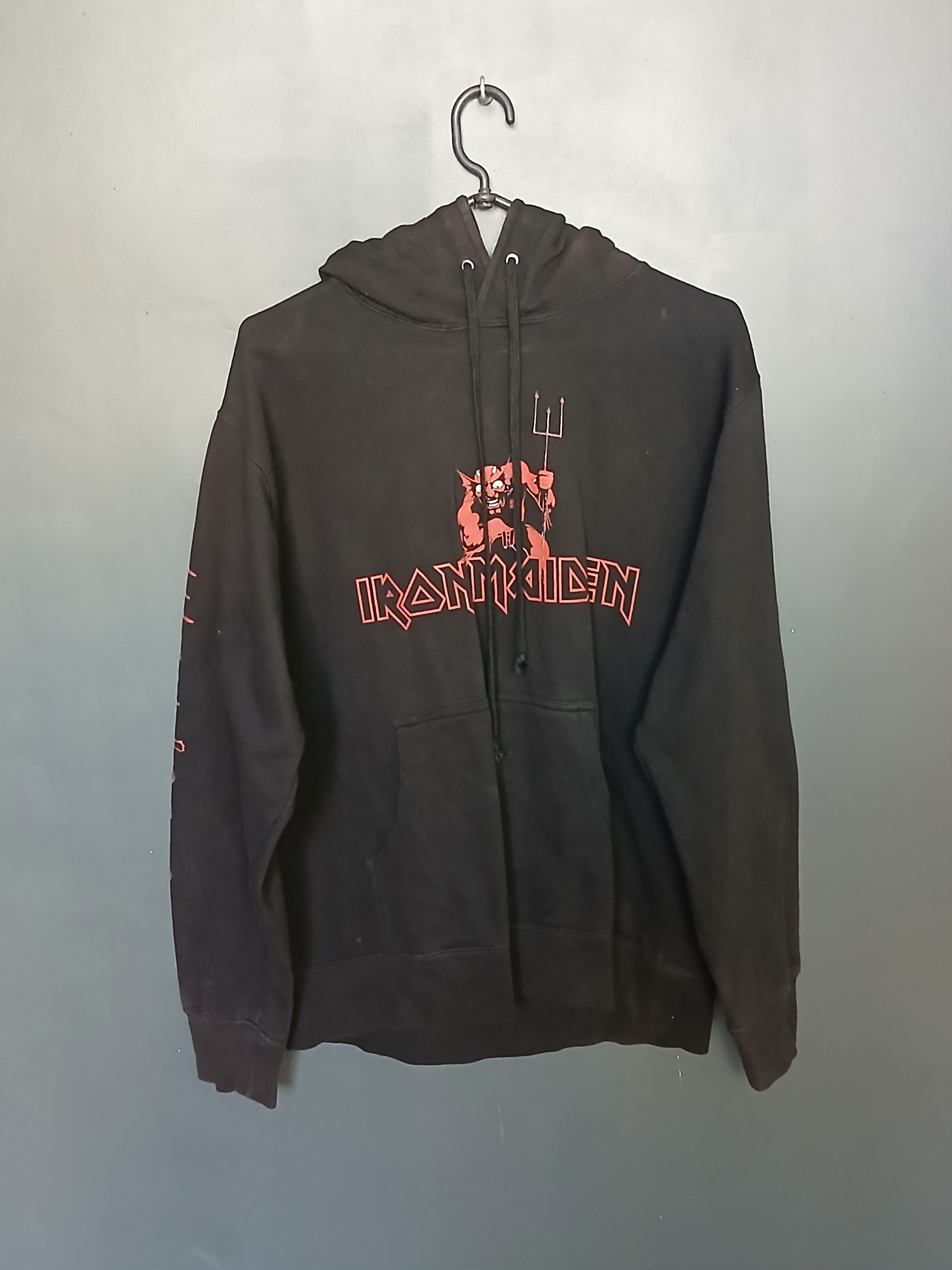Iron Maiden Vintage 2003 Iron Maiden The Number Of The Beast Hoodie Size US L / EU 52-54 / 3 - 2 Thumbnail