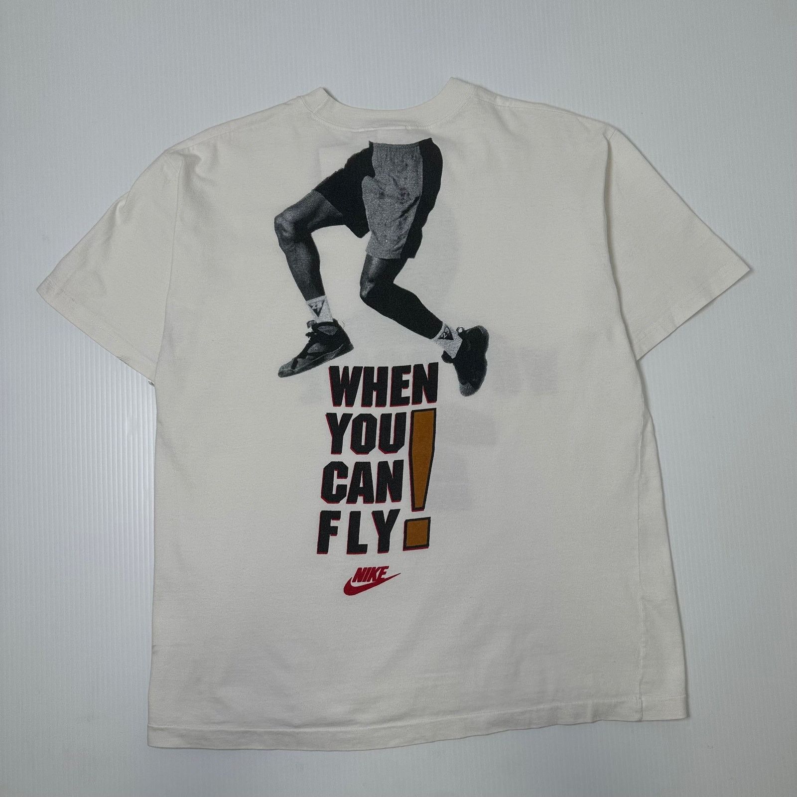 Nike Vintage Nike Jordan Why Drive? Tee L Size US L / EU 52-54 / 3 - 3 Thumbnail