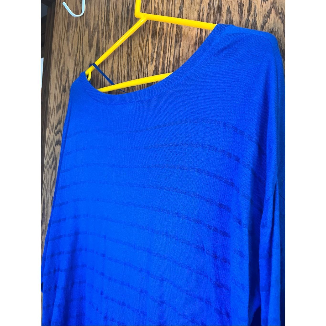 Other Lane Bryant Blue Long Sleeve Top Woman’s Size 22/24 Size XXL / US 16-18 / IT 52-54 - 9 Thumbnail