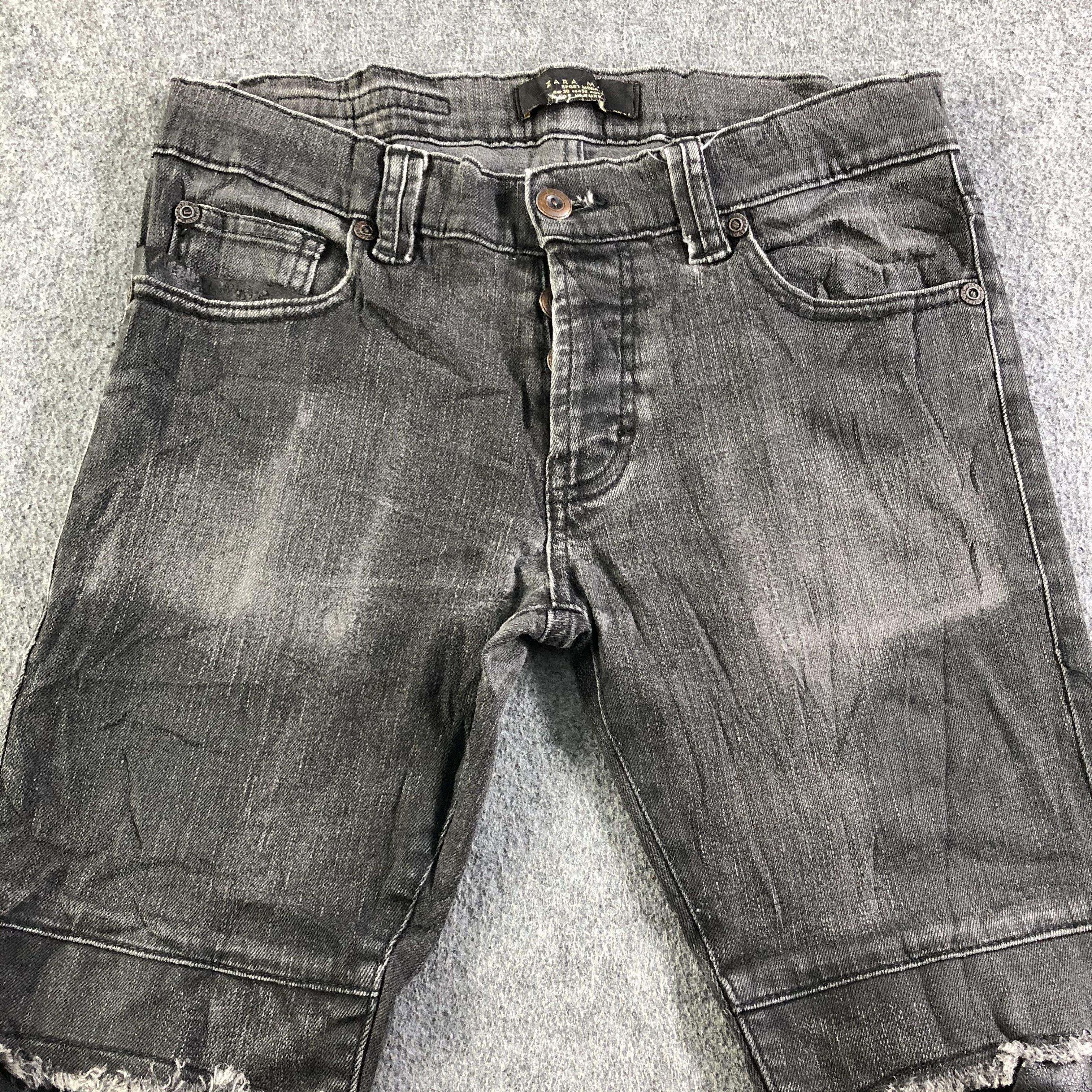 Vintage Vintage Zara Distress Jeans-J3765 Size US 31 - 3 Thumbnail