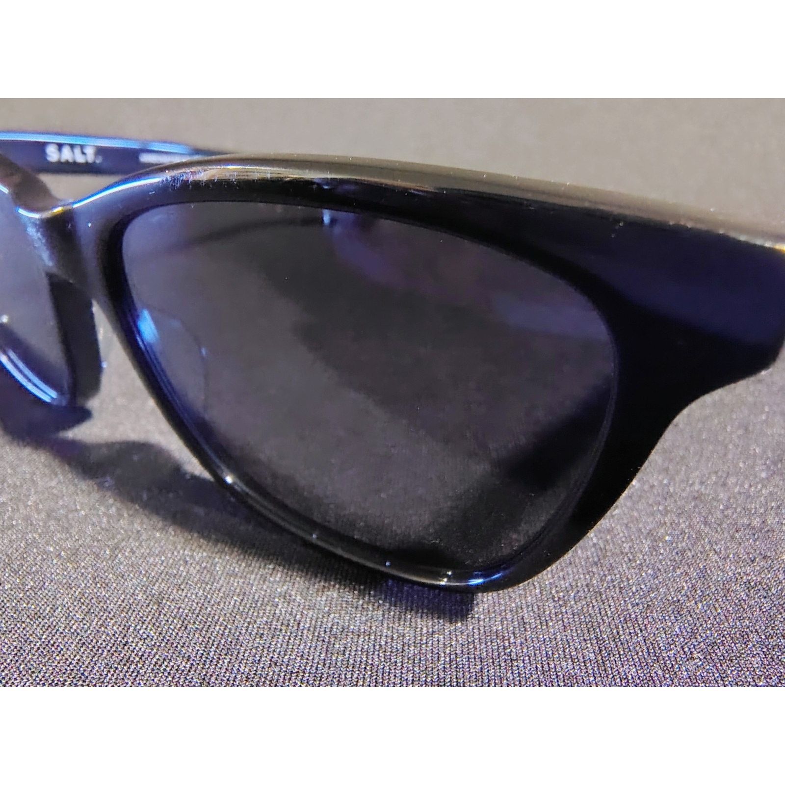 SALT. Optics SALT. Optics Lynette Sunglasses - Black Handcrafted Japanese Size ONE SIZE - 10 Thumbnail