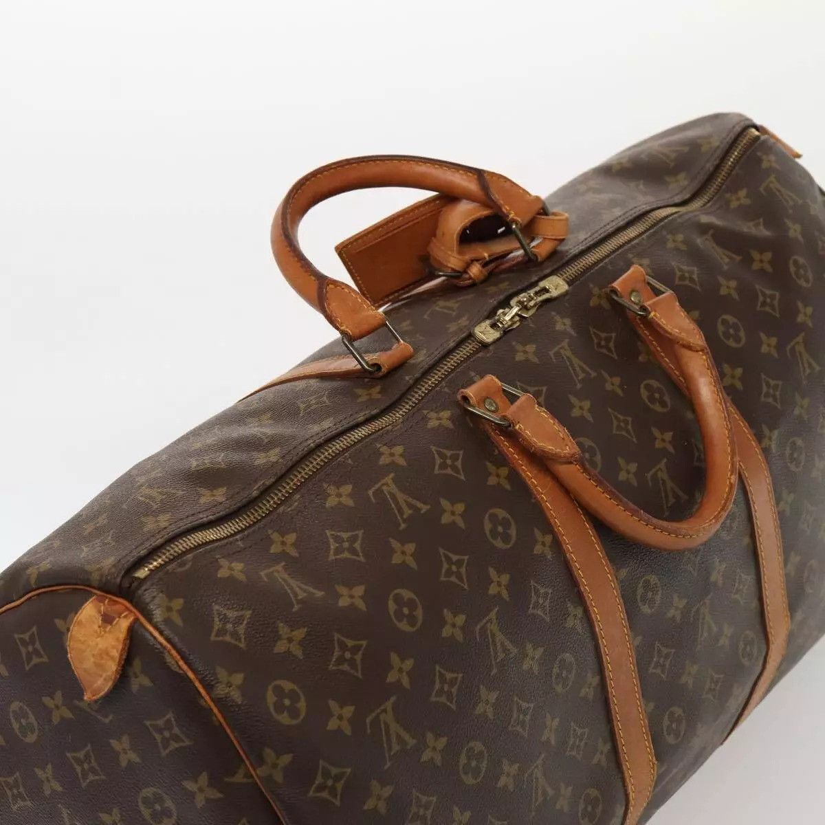 Louis Vuitton LOUIS VUITTON Monogram Keepall 60 Boston Bag Size ONE SIZE - 15 Thumbnail