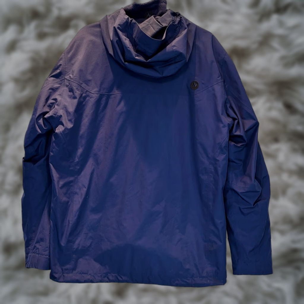 Marmot Marmot Ramble Component Mens Jacket Rain Coat Full Zip Hooded Windproof 3-IN-1 Blue M Regular Size US M / EU 48-50 / 2 - 1 Thumbnail