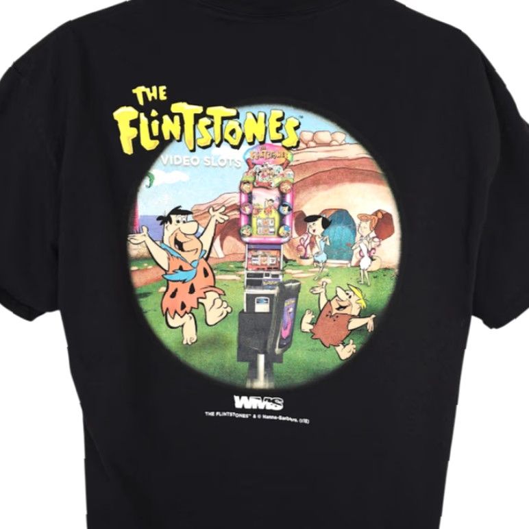 Port & Company VINTAGE The Flintstones T Shirt Mens XL Black Video Slots Hanna Barbera Cartoon Port & Company Shirt Mens XL Black Cartoon Size US XL / EU 56 / 4 - 2 Thumbnail