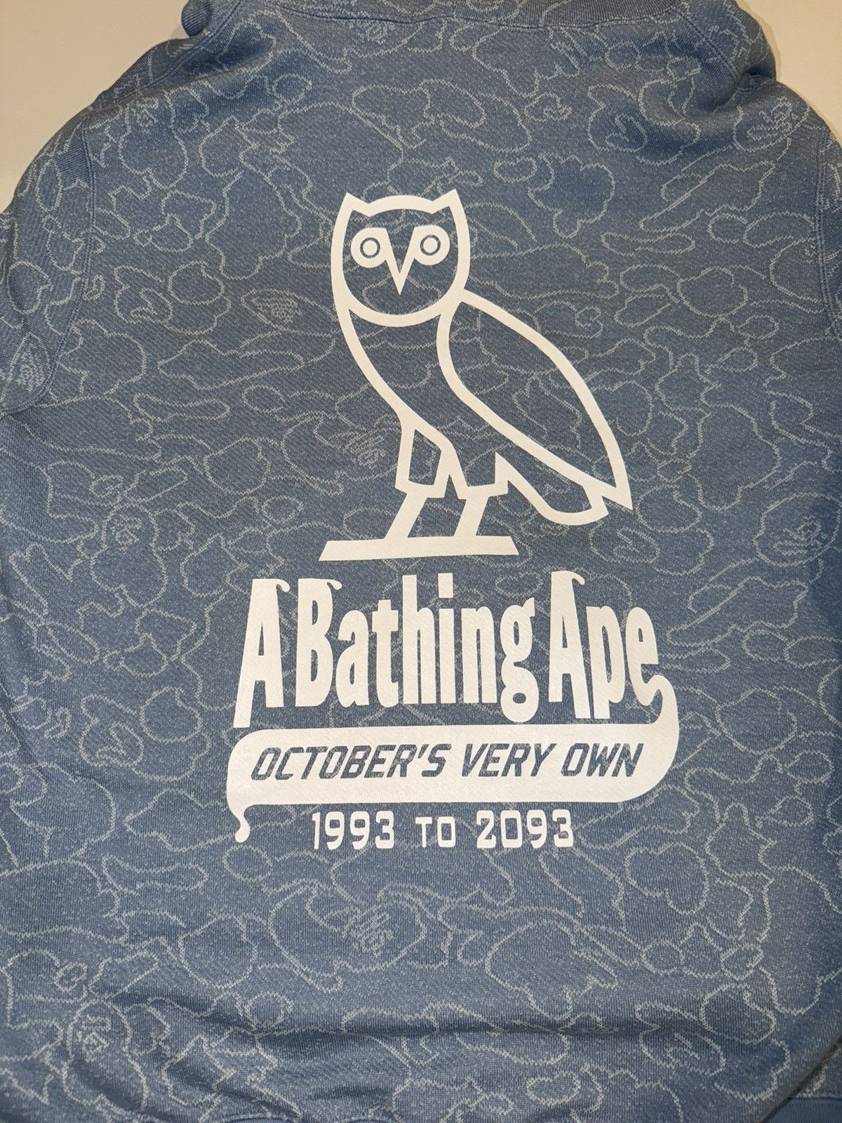 Bape × October's Very Own Bape X Ovo Neon 1st Camo Shark Full Zip (Jacquard) Size US XXL / EU 58 / 5 - 2 Thumbnail
