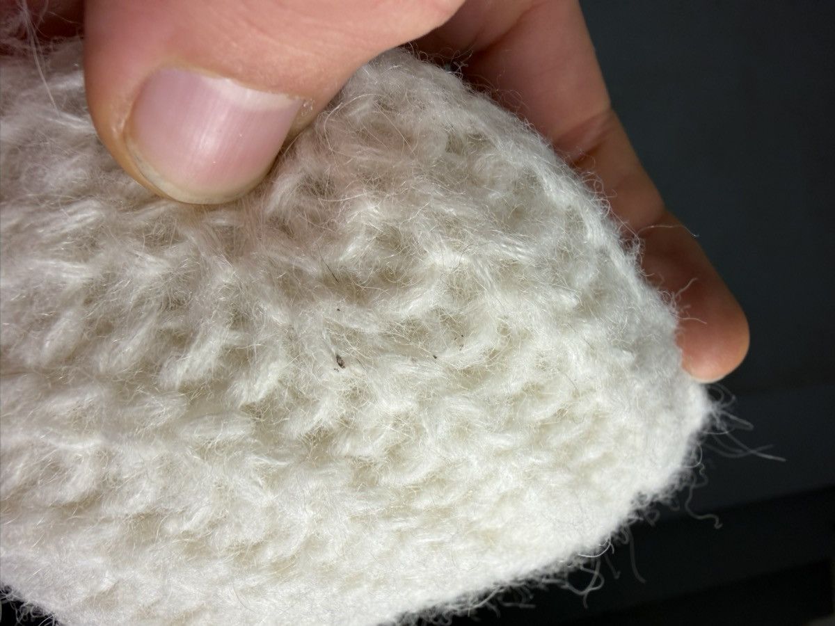 Sezane Sezane Milky Alpaca Knitted Wool Cardigan Size L / US 10 / IT 46 - 13 Thumbnail