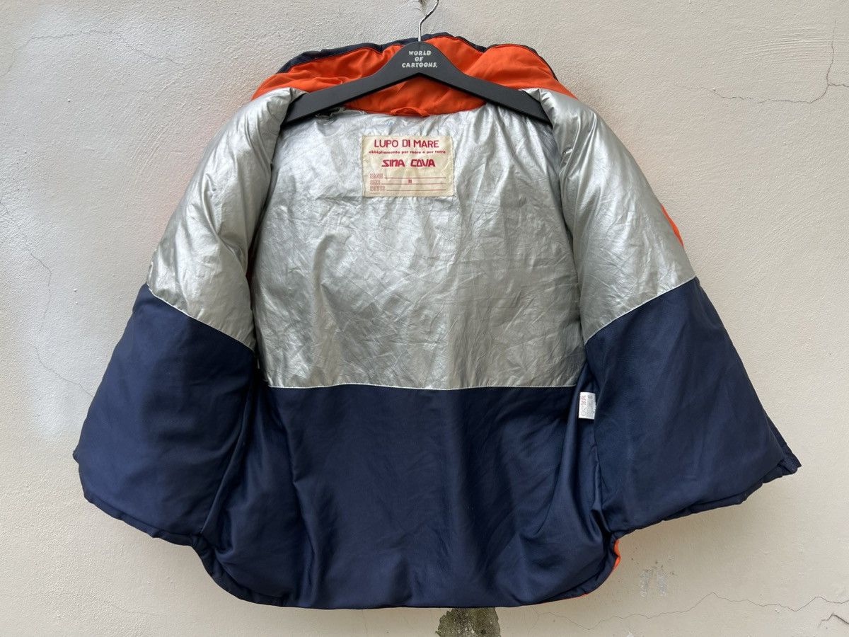 Vintage Vintage Lupo De Mare Sina Cova Orange Down Puffer Vest Size US M / EU 48-50 / 2 - 17 Thumbnail