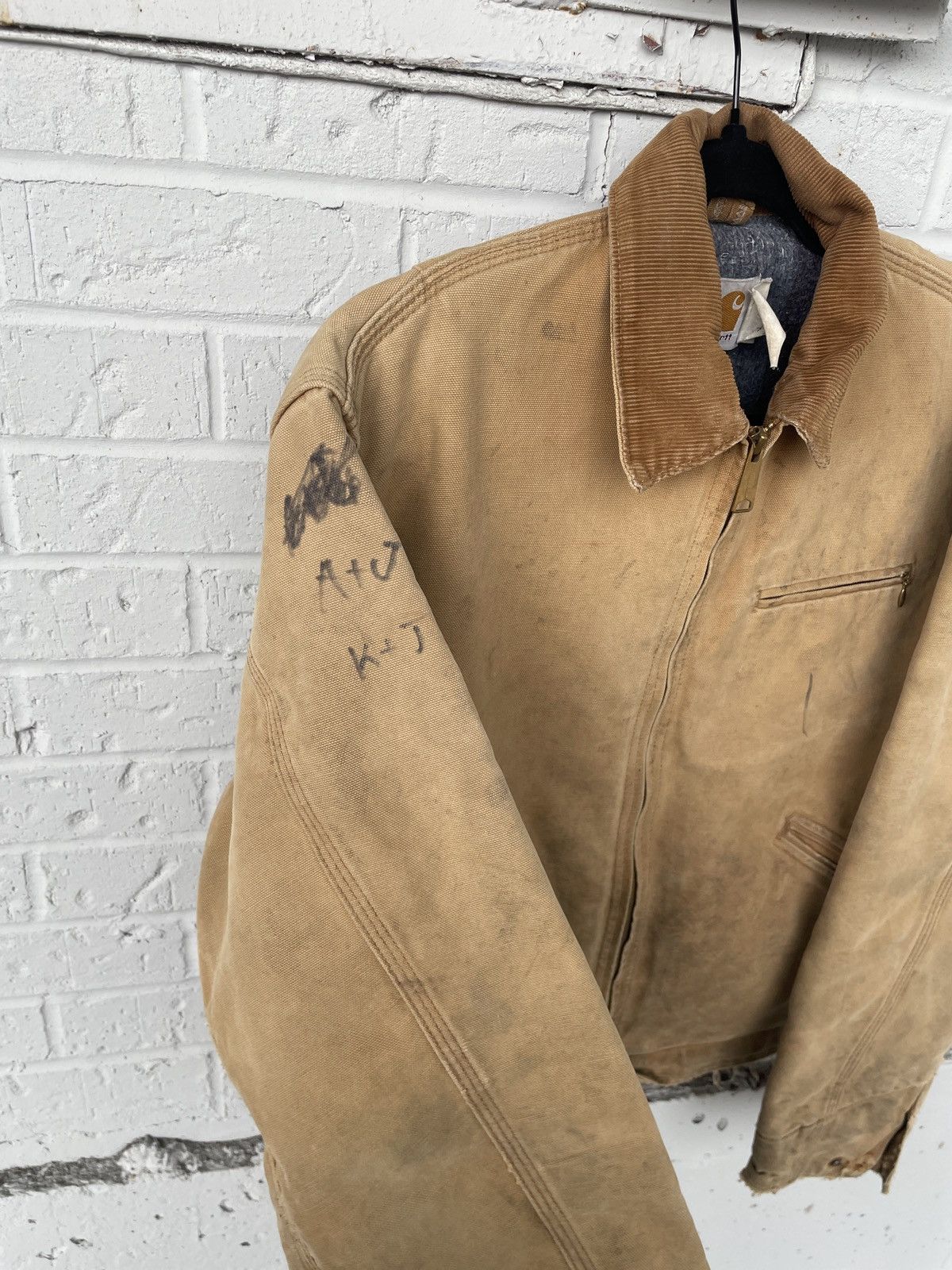 Carhartt Faded and Distressed Carhartt Detroit Size US L / EU 52-54 / 3 - 8 Thumbnail