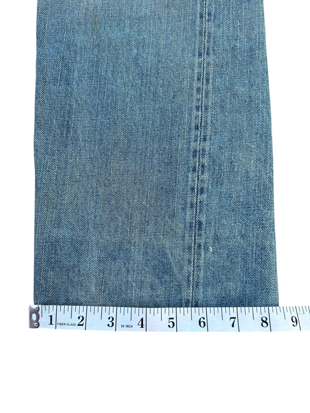 Kapital Vintage Levis Big E Selvedge Buckle Back Thrashed Denim Jean Size US 30 / EU 46 - 25 Thumbnail