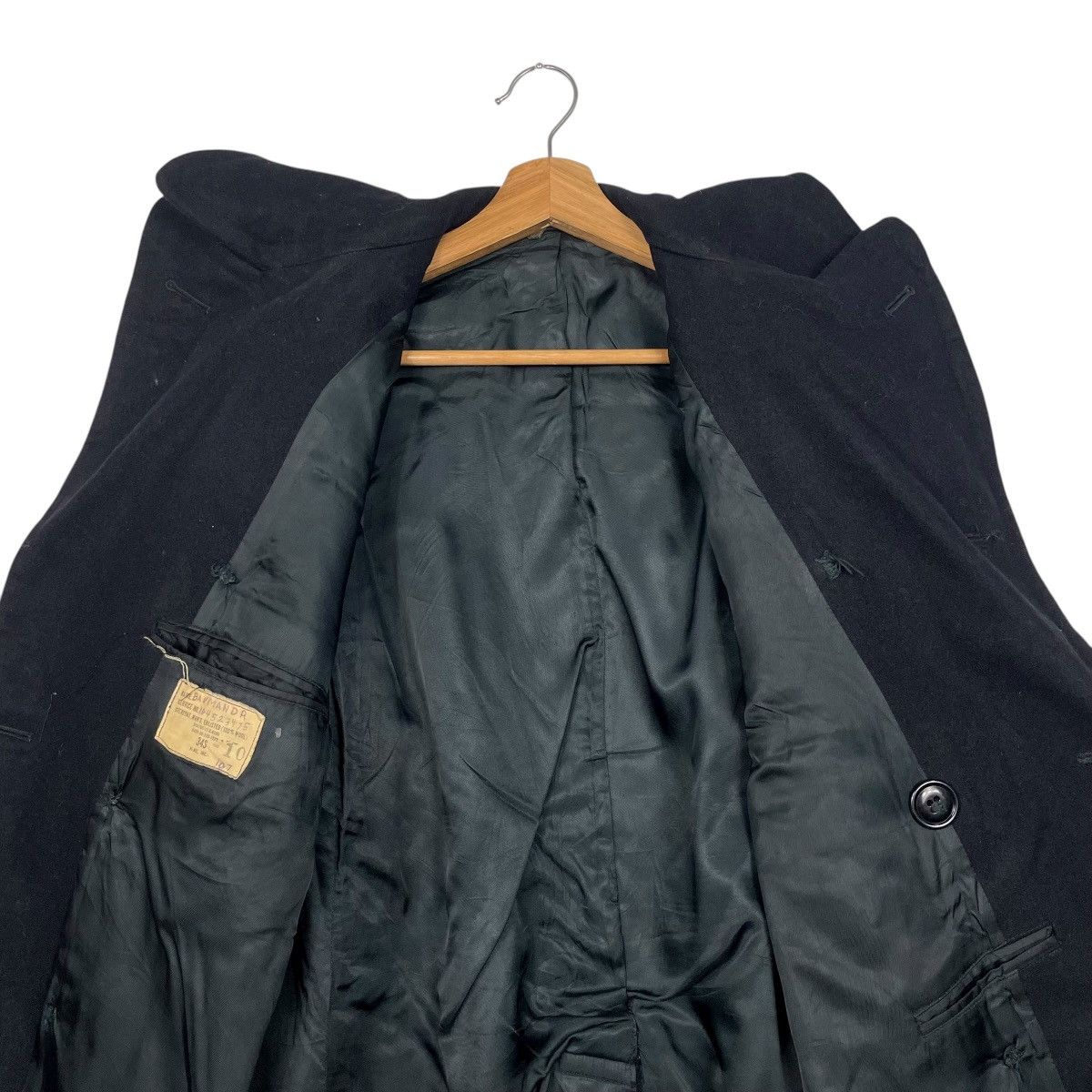 Vintage Vintage 70s US Navy Wool Peacoat Size US S / EU 44-46 / 1 - 12 Thumbnail
