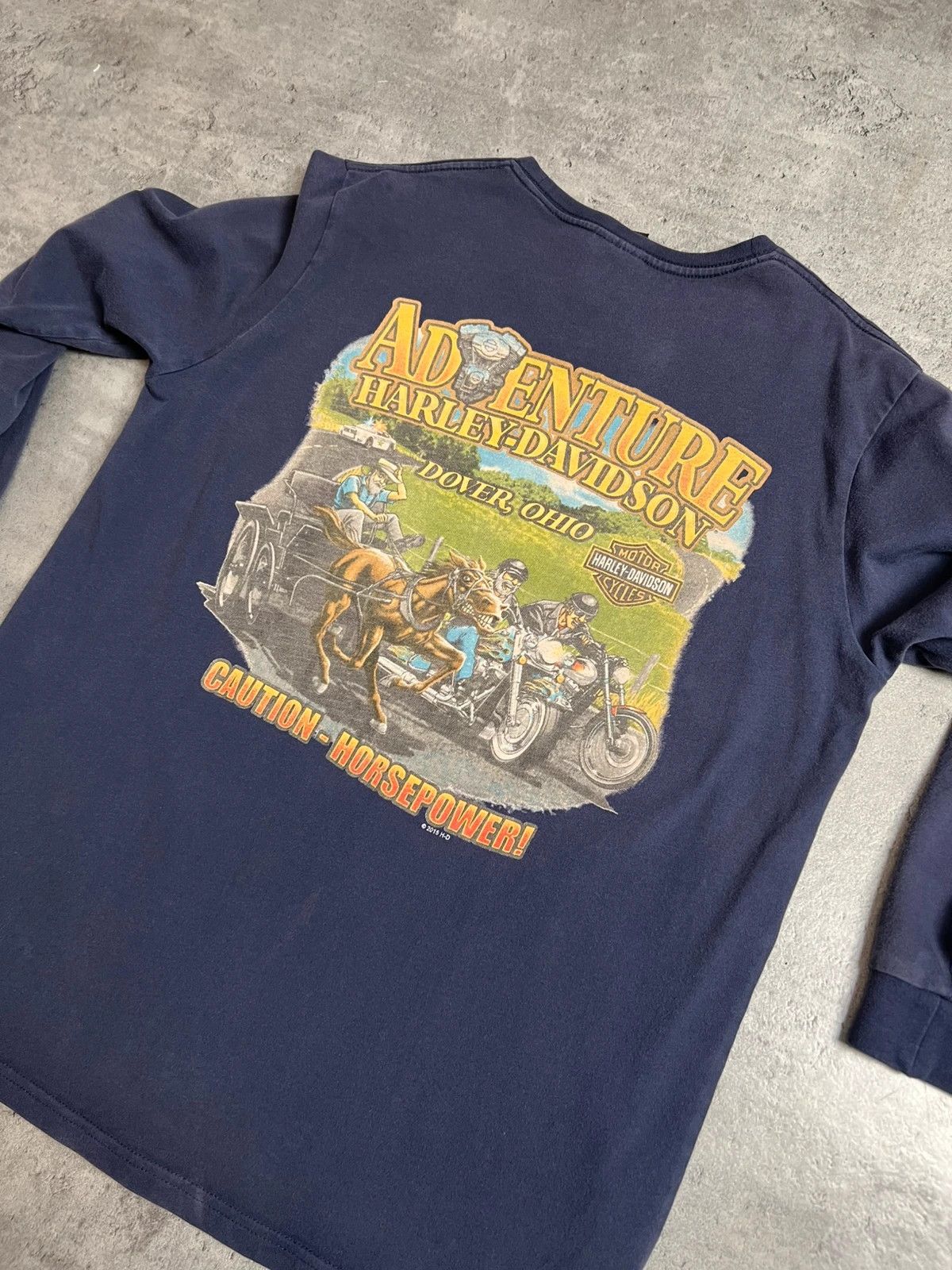 Harley Davidson Vintage longsleeve motor harley davidson clown Size US L / EU 52-54 / 3 - 6 Thumbnail