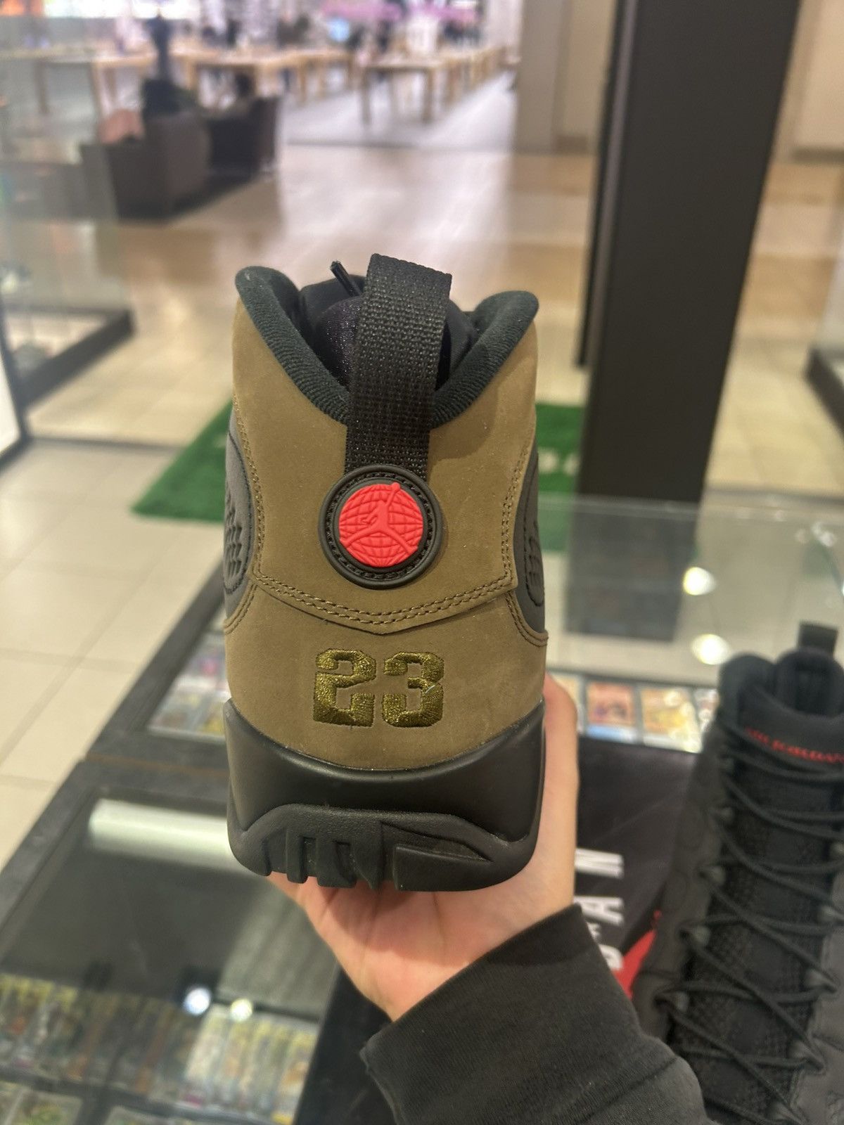 Jordan Brand Jordan 9 Olive 2024 Size US 13 / EU 46 - 8 Thumbnail