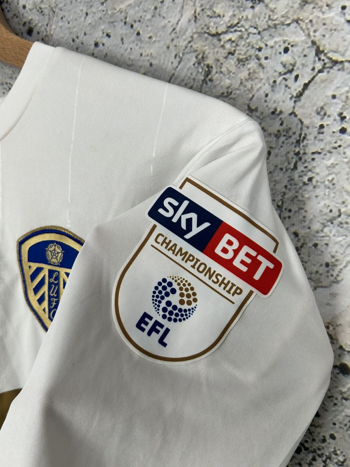 Kappa Kappa Leeds United Roofe Soccer Jersey Football Sport Size US L / EU 52-54 / 3 - 6 Thumbnail