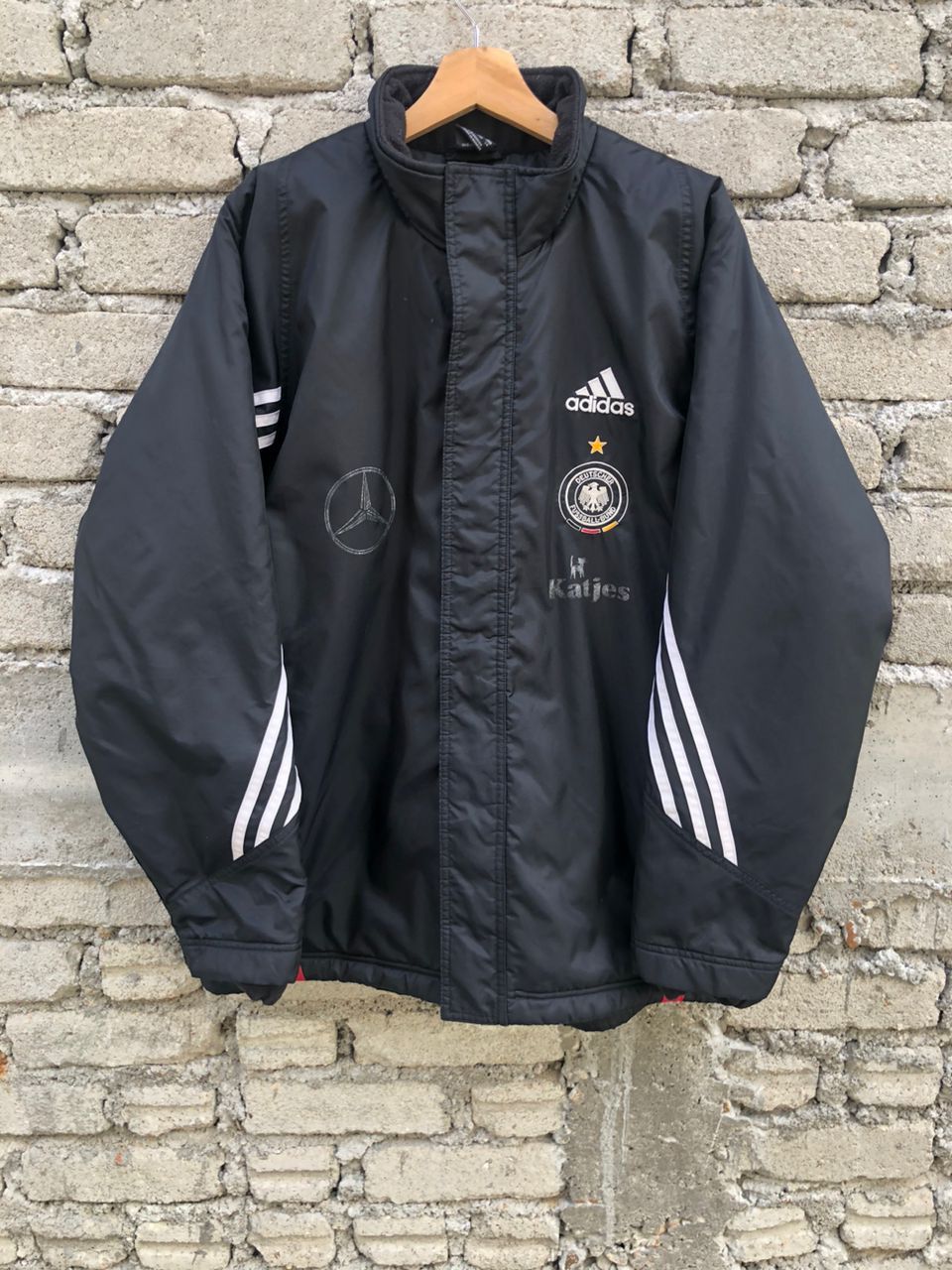 Adidas Adidas Katjes German Marcedes Fussball Bund Jacket Size US L / EU 52-54 / 3 - 1 Thumbnail