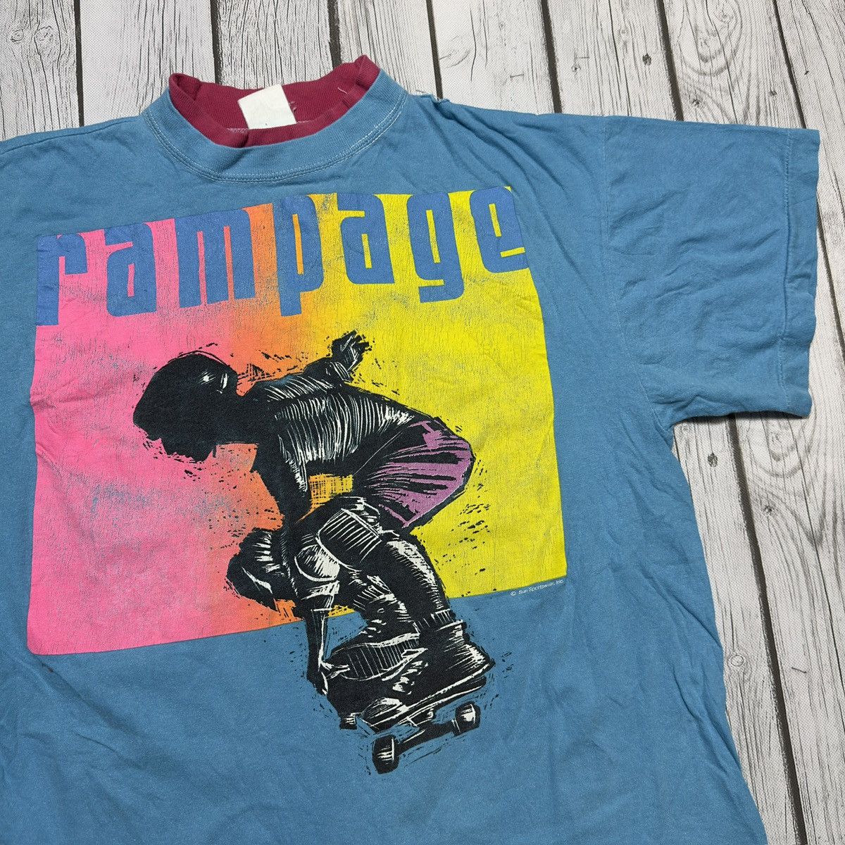 Vintage Vintage Rampage Skatepark tee Size US S / EU 44-46 / 1 - 3 Thumbnail