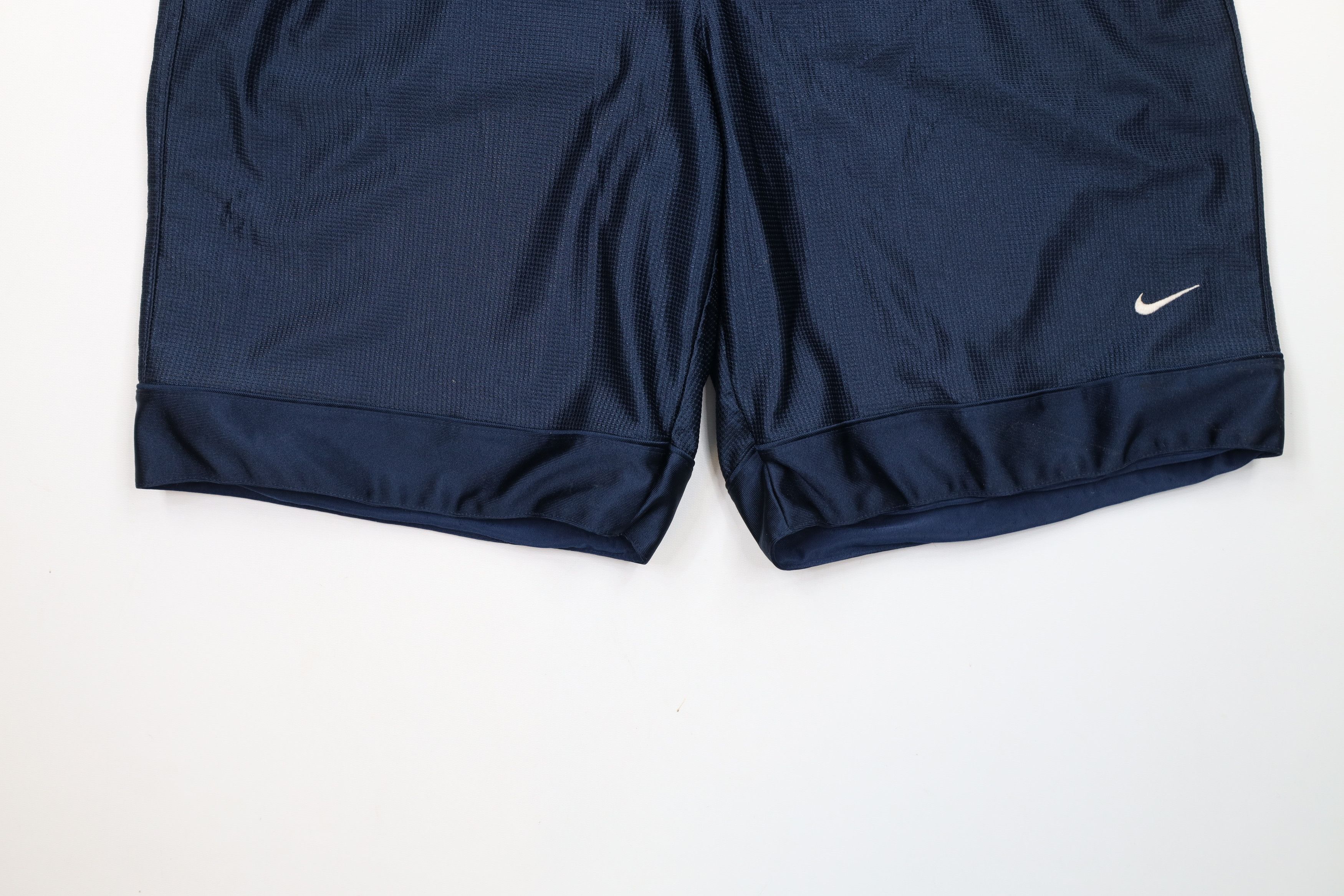Nike × Vintage Vintage 90s Y2K Nike Scott Mini Swoosh Basketball Shorts Size US 34 / EU 50 - 4 Thumbnail
