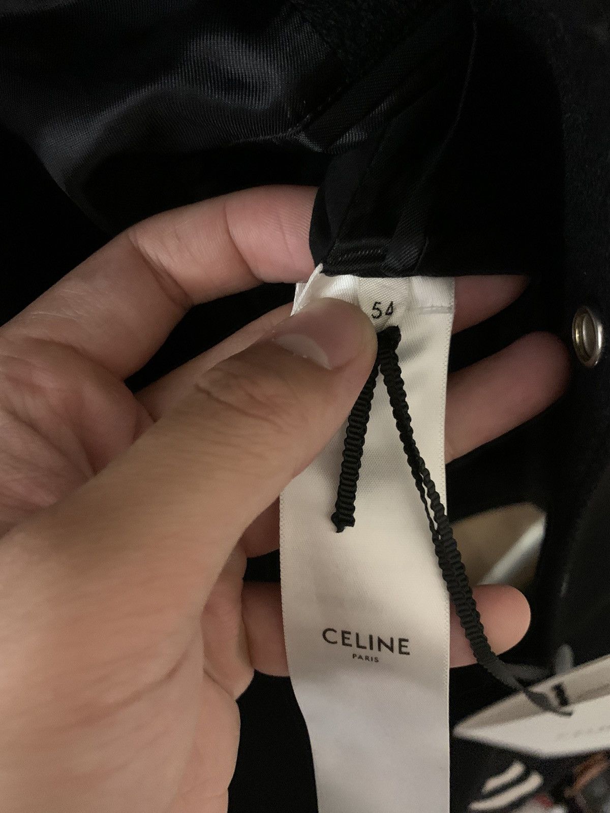 Celine Celine 2025SS Black and White Wool “C” teddy Size US L / EU 52-54 / 3 - 7 Thumbnail