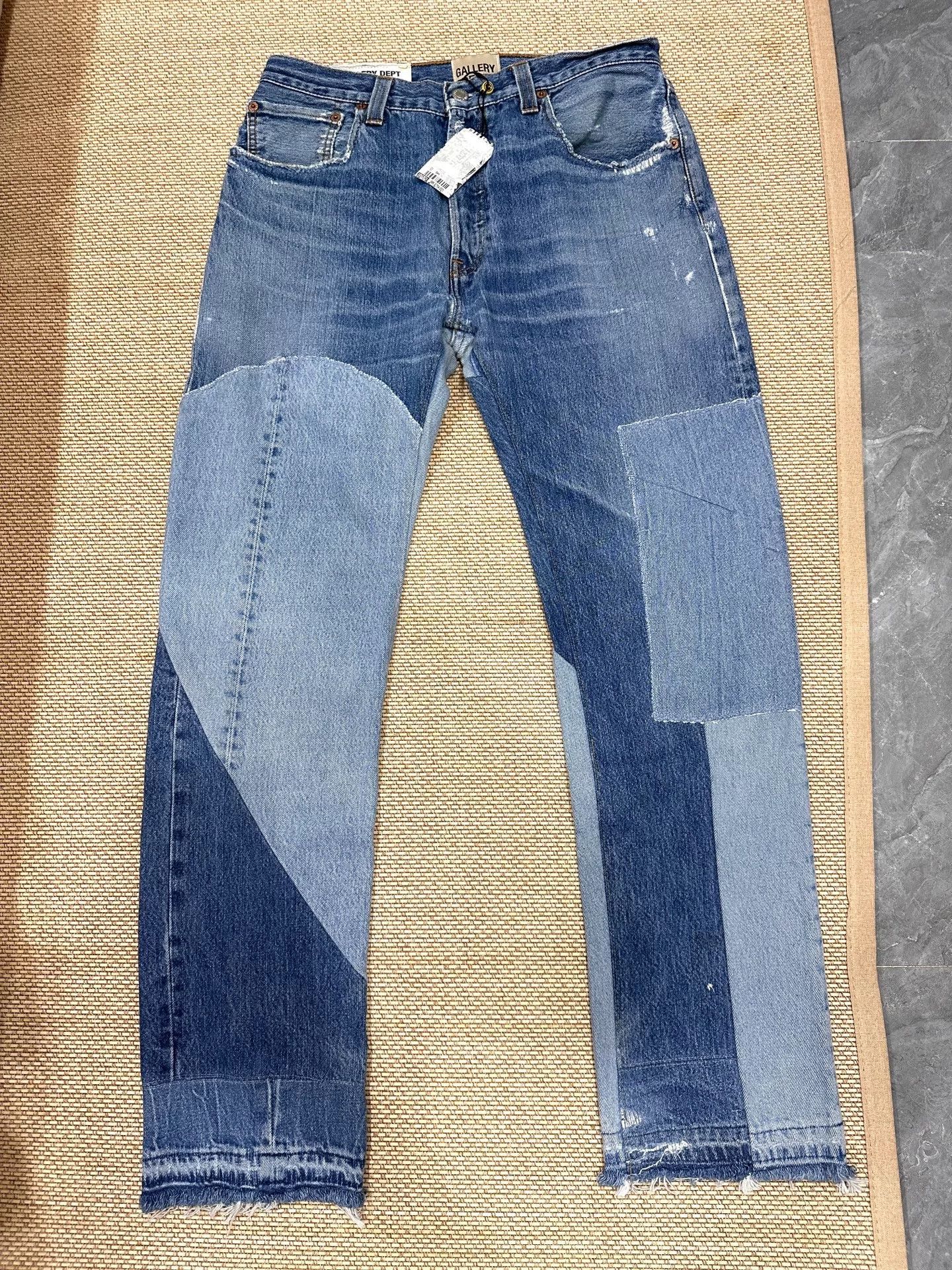Gallery Dept. Gallery Dept Blue Denim Jeans Size US 33 - 1 Thumbnail