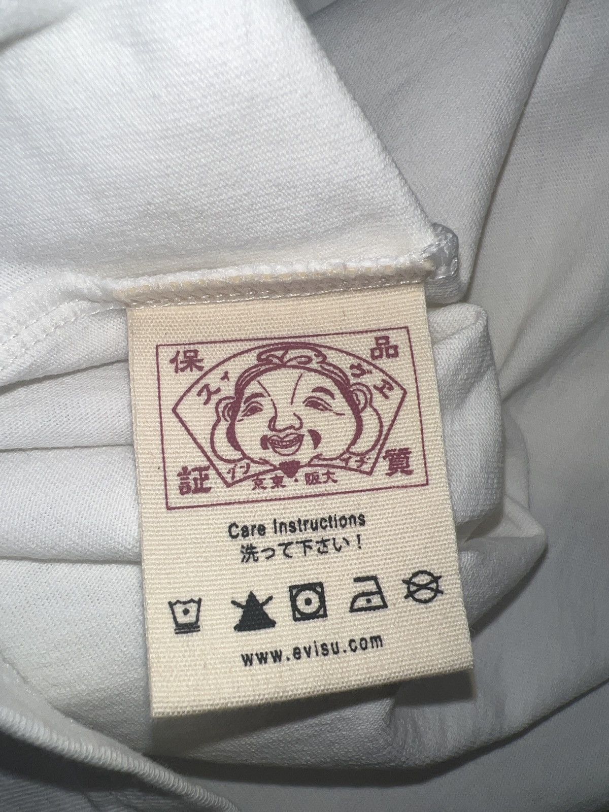 Evisu EVISU HT CHAIN SEAGULL PRINTED TEE Size US L / EU 52-54 / 3 - 7 Thumbnail