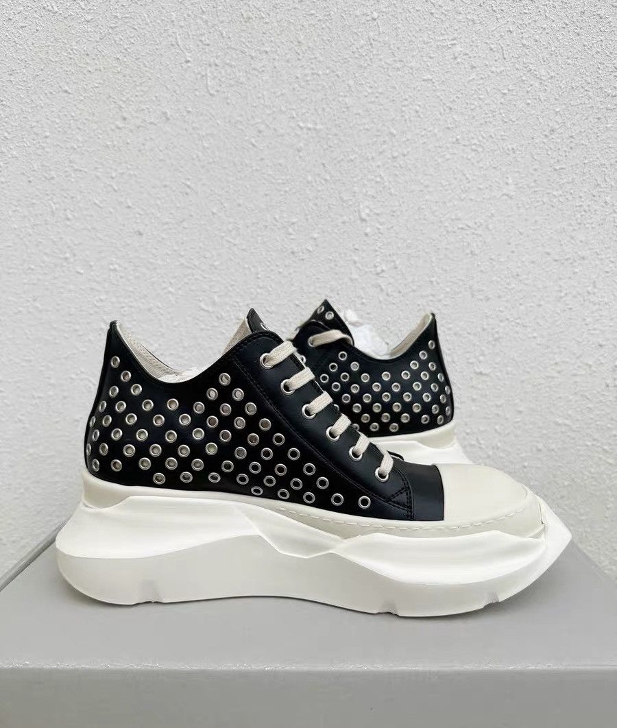 Rick Owens Rick Owens Tractor Turbodark Chuck, Bullet Hole Leather Size US 8 / EU 41 - 5 Thumbnail