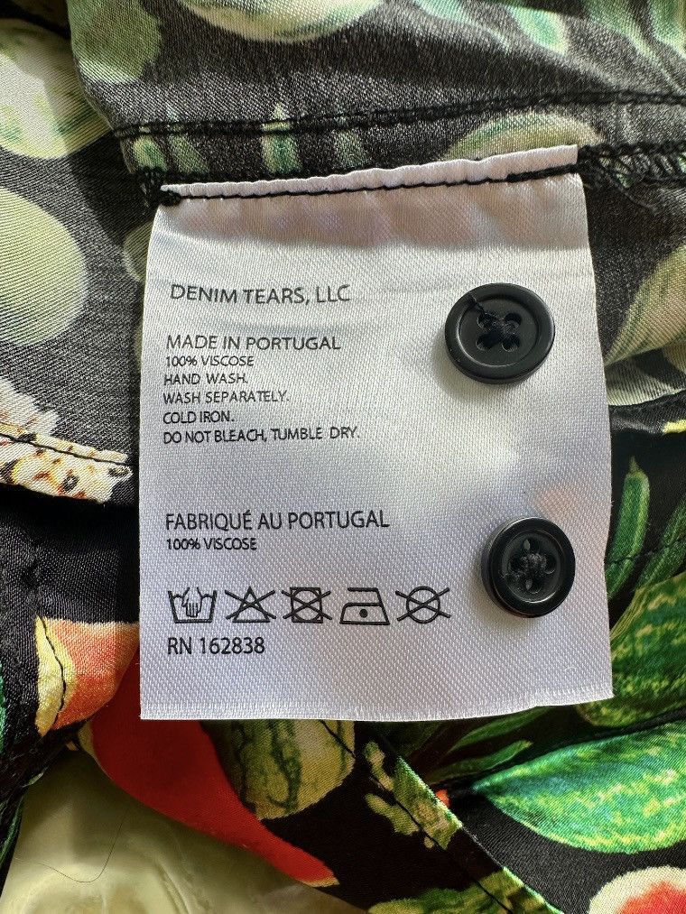 DENIM TEARS NEW AFRICAN DIASPORA GOODS DENIM TEARS SHIRT XL FRUIT VEG Size US XL / EU 56 / 4 - 8 Thumbnail