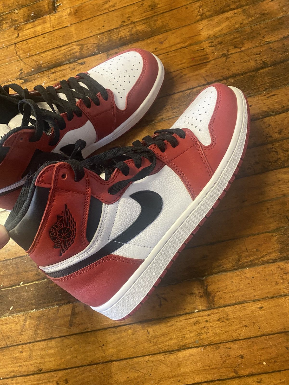 Jordan Brand × Nike Jordan Chicago 1’s Size US 10 / EU 43 - 7 Thumbnail
