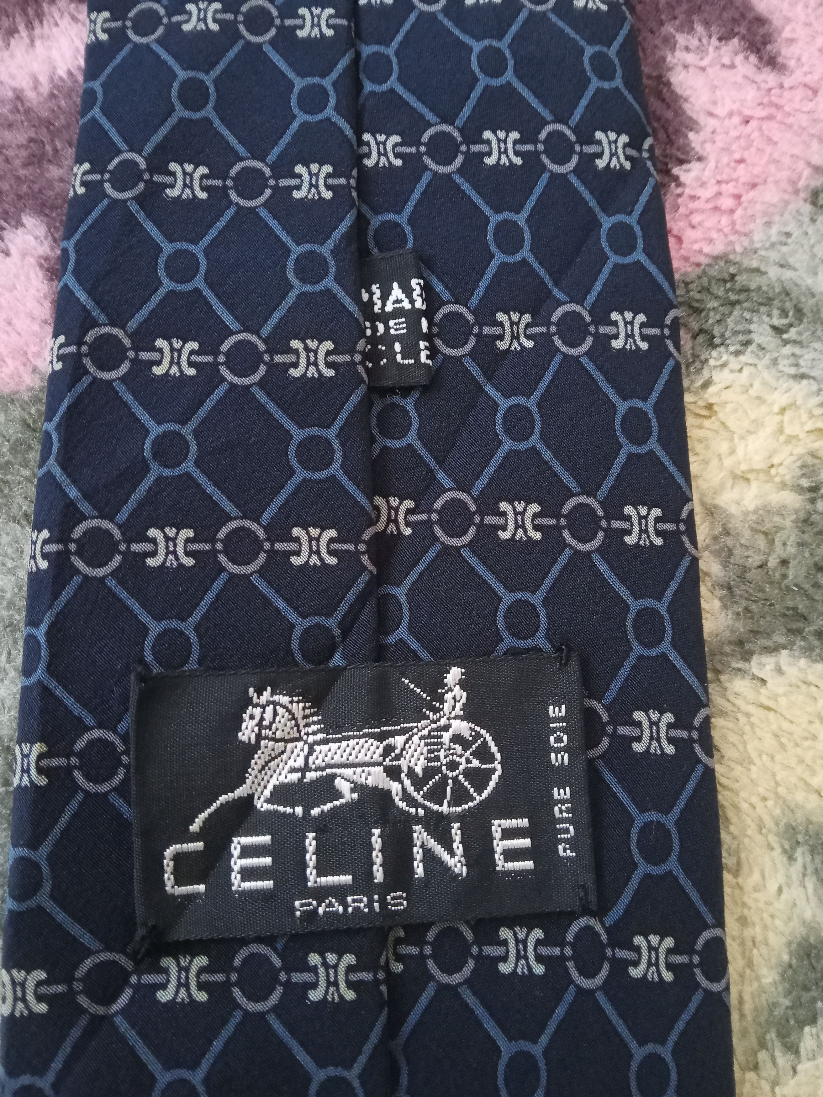 Celine Celine Neck Tie Size ONE SIZE - 2 Thumbnail