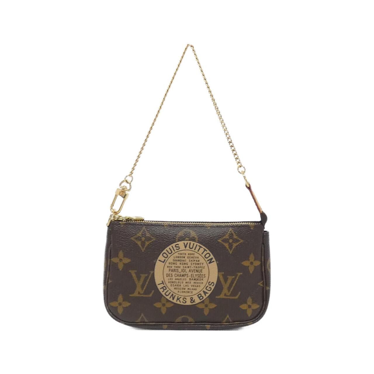 Louis Vuitton Louis Vuitton Louis Vuitton Mini Pochette Accessoires Monogram Accessory Pouch Canvas Clutch Bag M60153 Size ONE SIZE - 1 Thumbnail