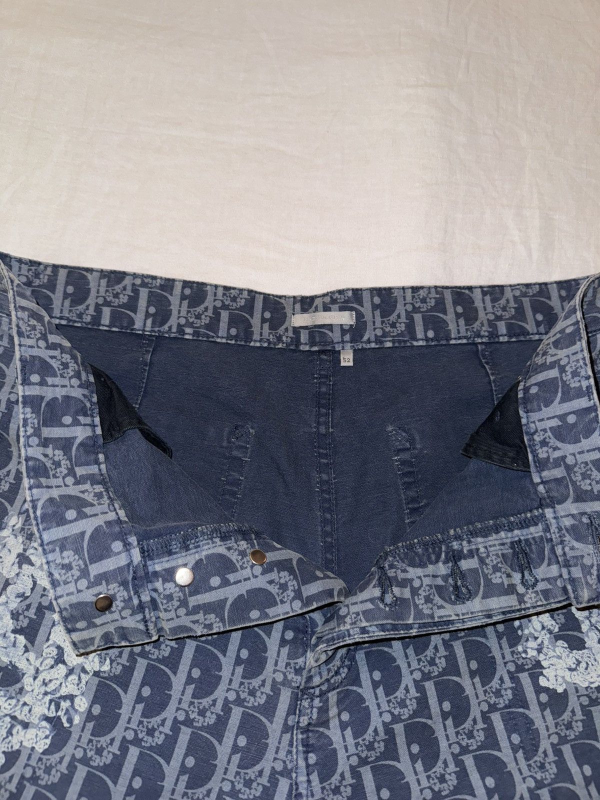 DENIM TEARS × Dior DIOR X DENIM TEARS CARPENTER JEAN Size US 34 / EU 50 - 2 Thumbnail