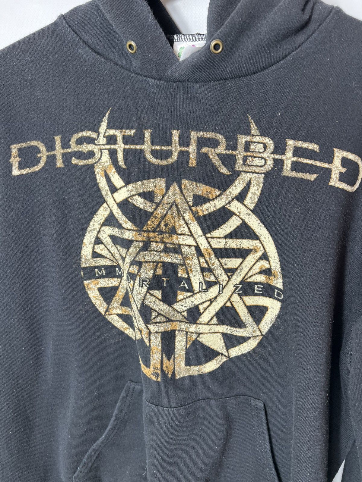 Disturbia Vintage Band Rock DISTURBED Immortalized Album Promo Hoodie Size US M / EU 48-50 / 2 - 4 Thumbnail