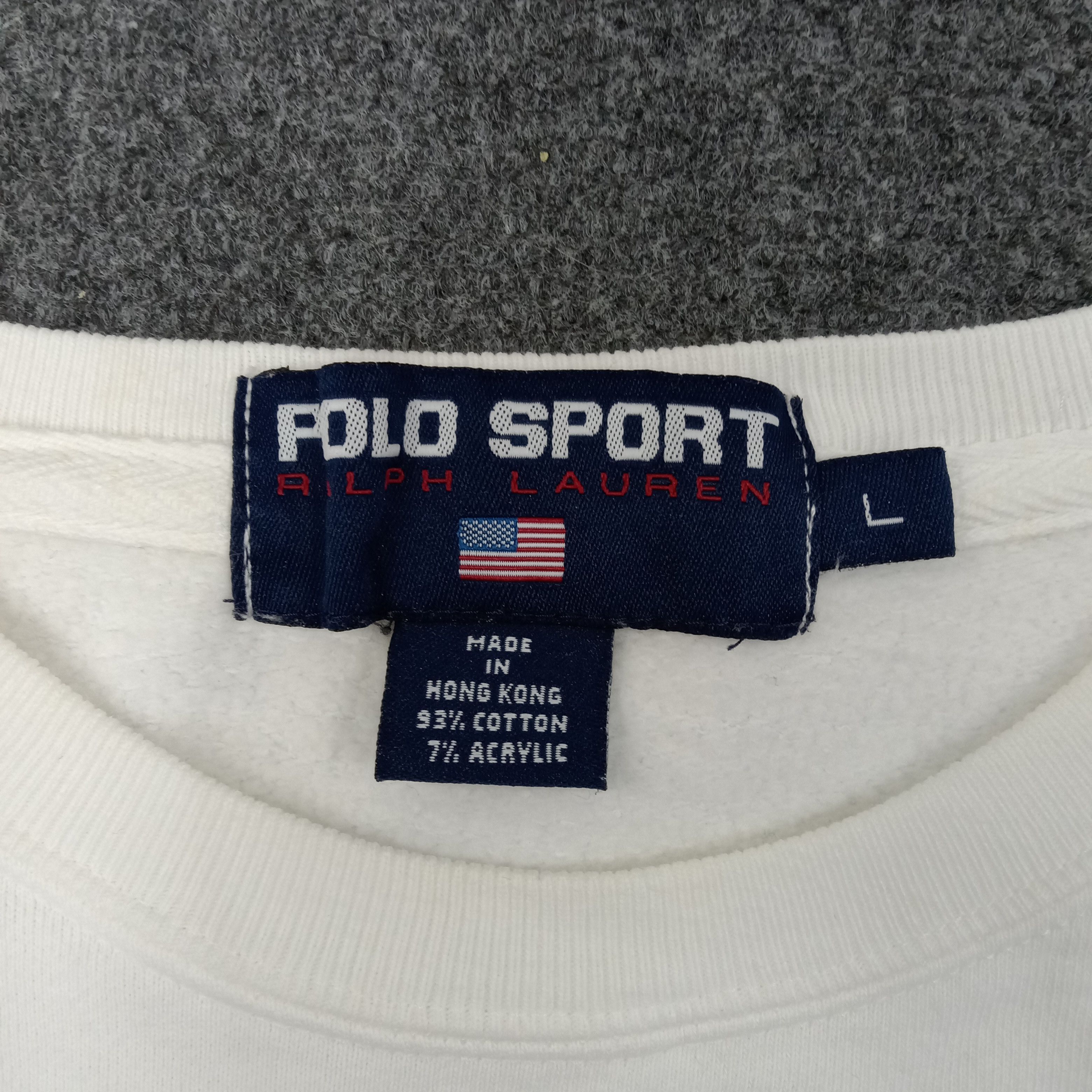 Polo Ralph Lauren Polo Sport by Ralph Lauren Luxury Brand Sweatshirt C227N16 Size US XL / EU 56 / 4 - 4 Thumbnail