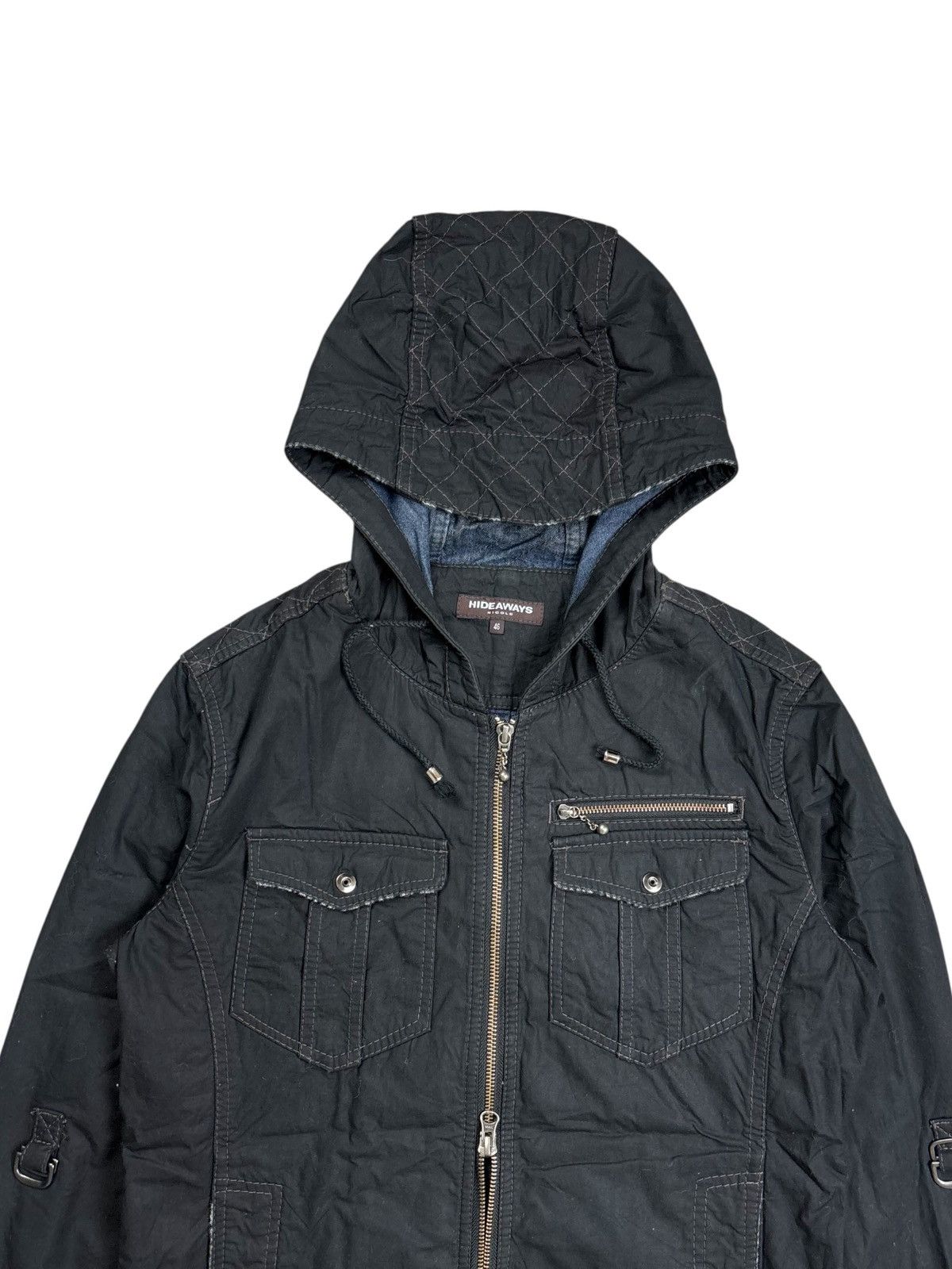 Ekam 2000s Hideways Nicole - Vkei Style Hooded Jacket Size US M / EU 48-50 / 2 - 4 Thumbnail