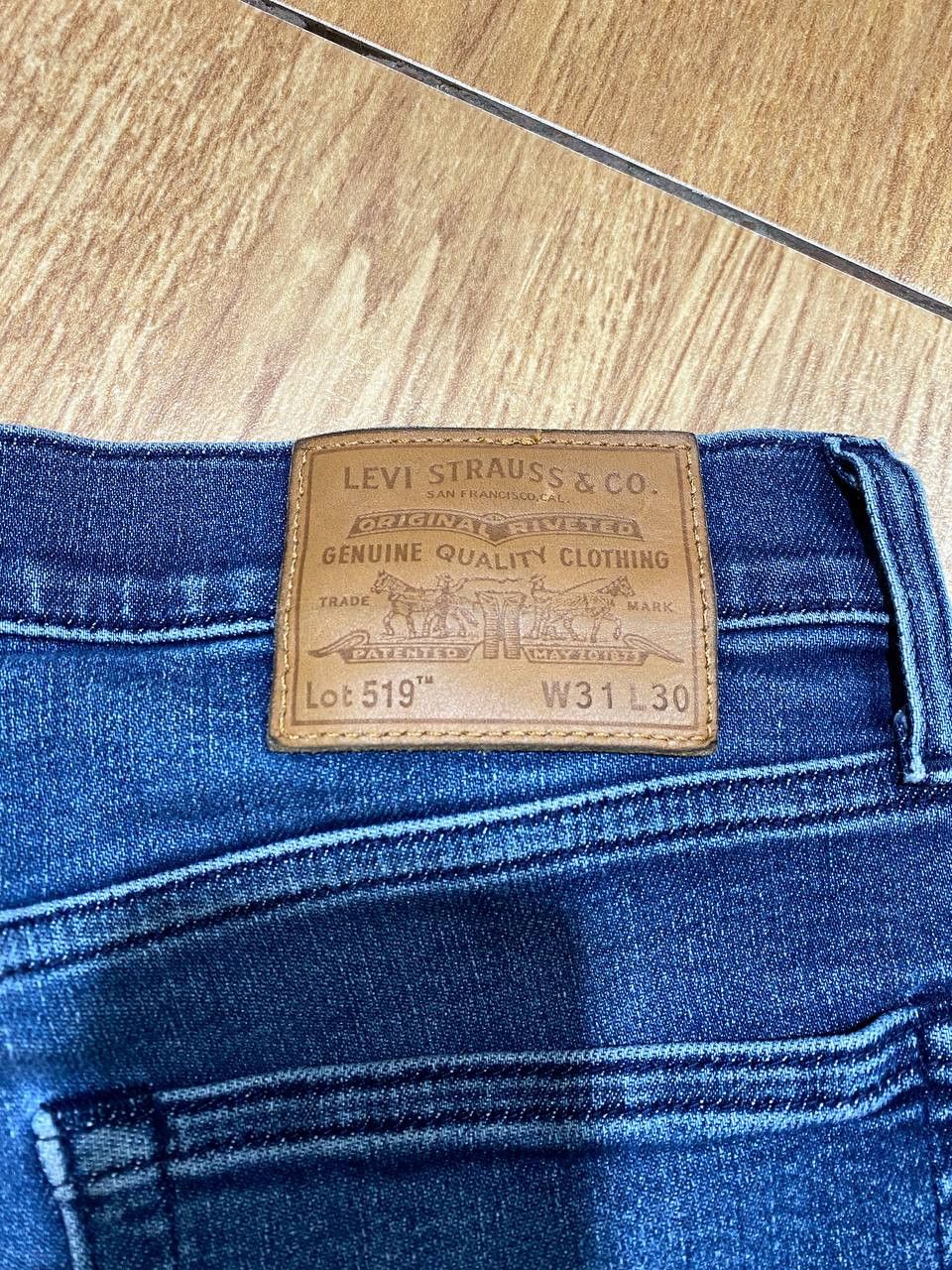 Levi's Levi's 519 Denim Jeans Size US 31 - 3 Thumbnail
