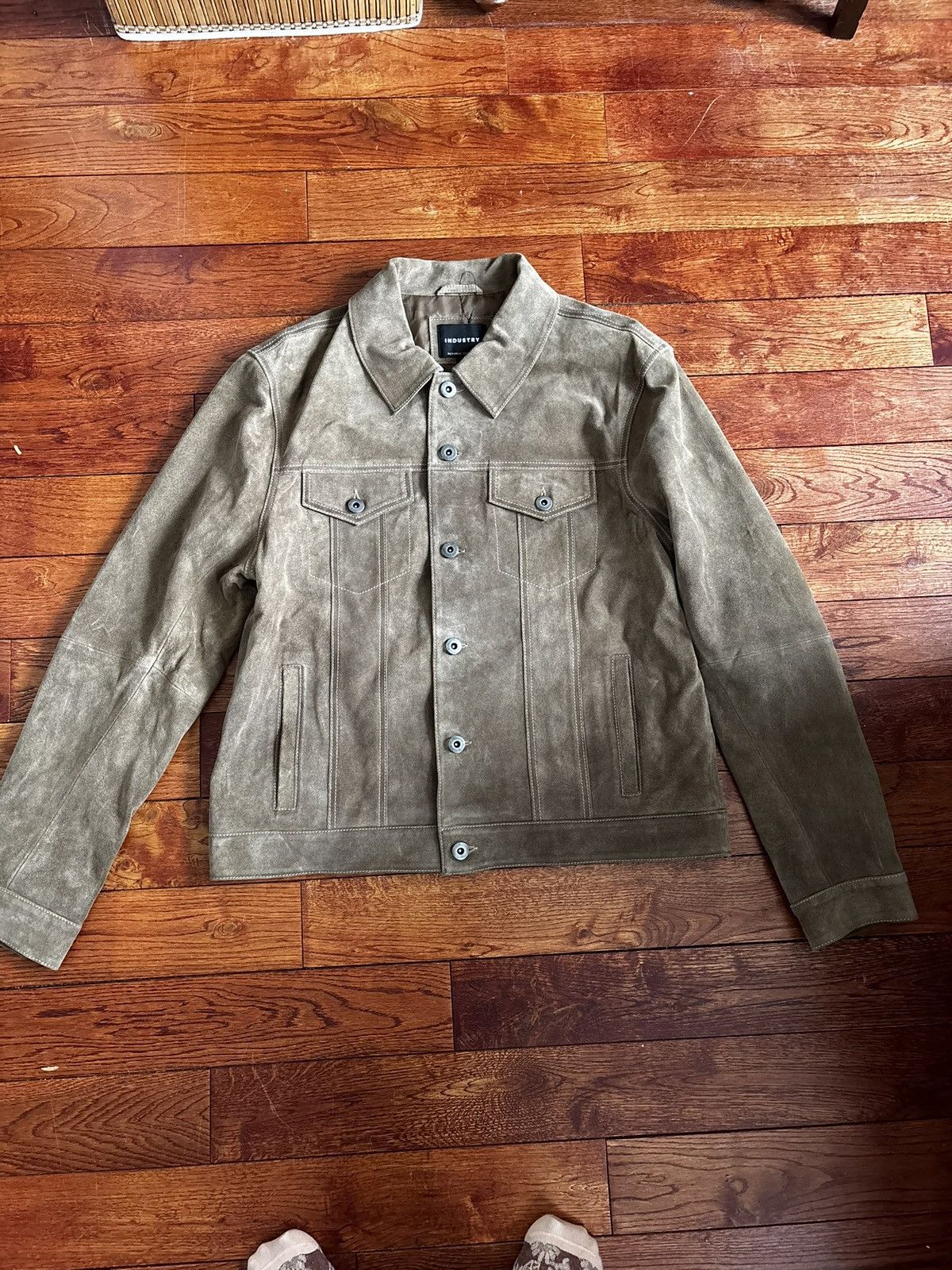 Other Suede Leather Jacket brand new with tags Size US M / EU 48-50 / 2 - 2 Thumbnail