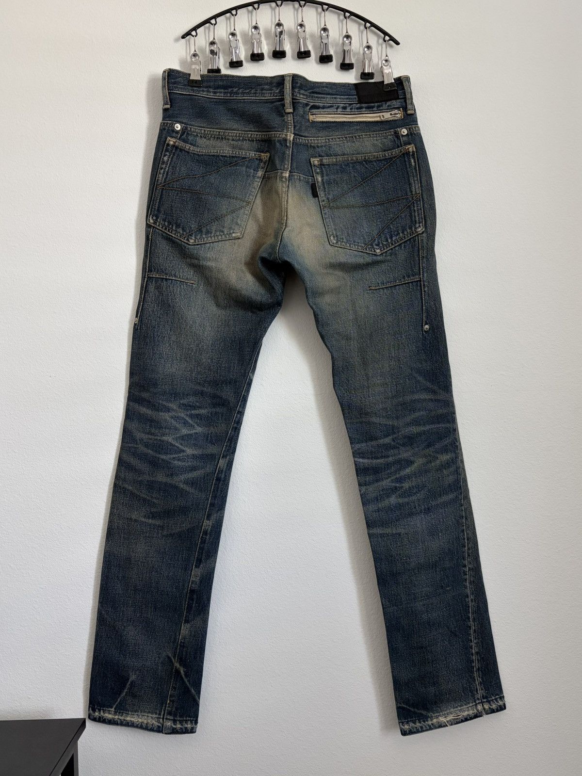 Undercover AW09 “Earmuff Maniac” Side Zip Denim Size US 31 - 2 Thumbnail