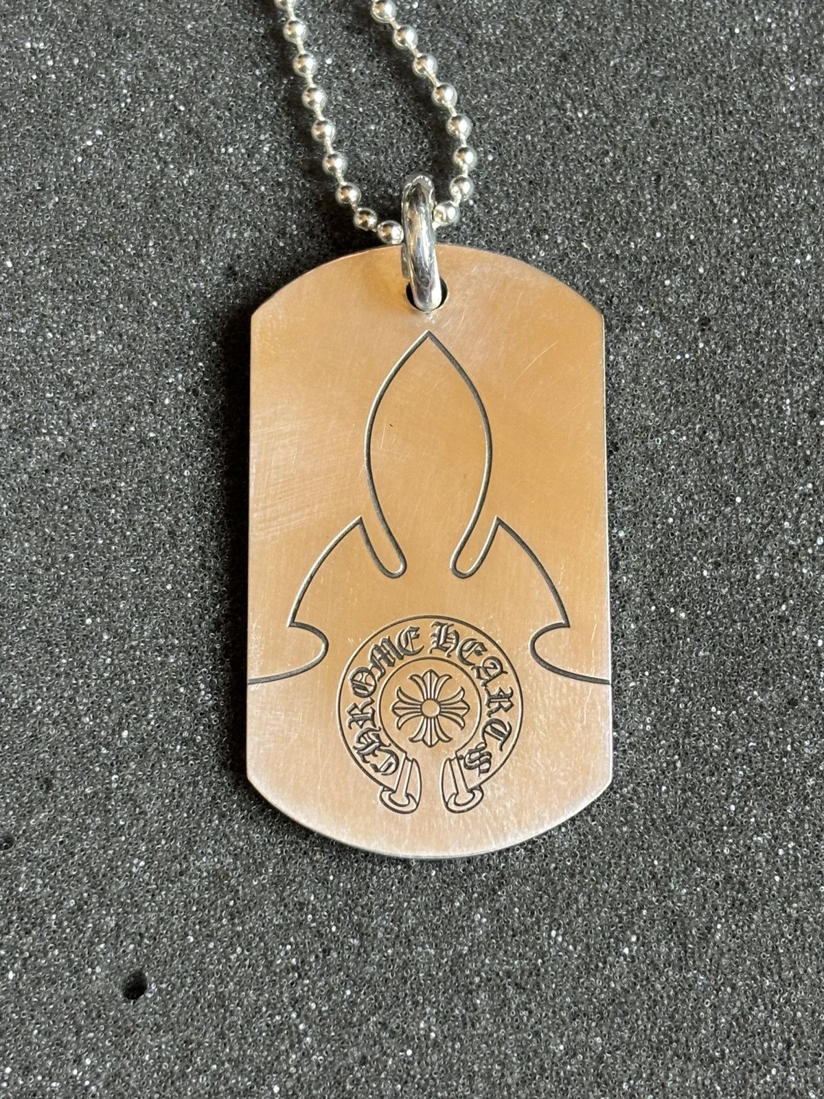 Chrome Hearts Chrome Hearts Fleur Dog Tag Size ONE SIZE - 1 Thumbnail