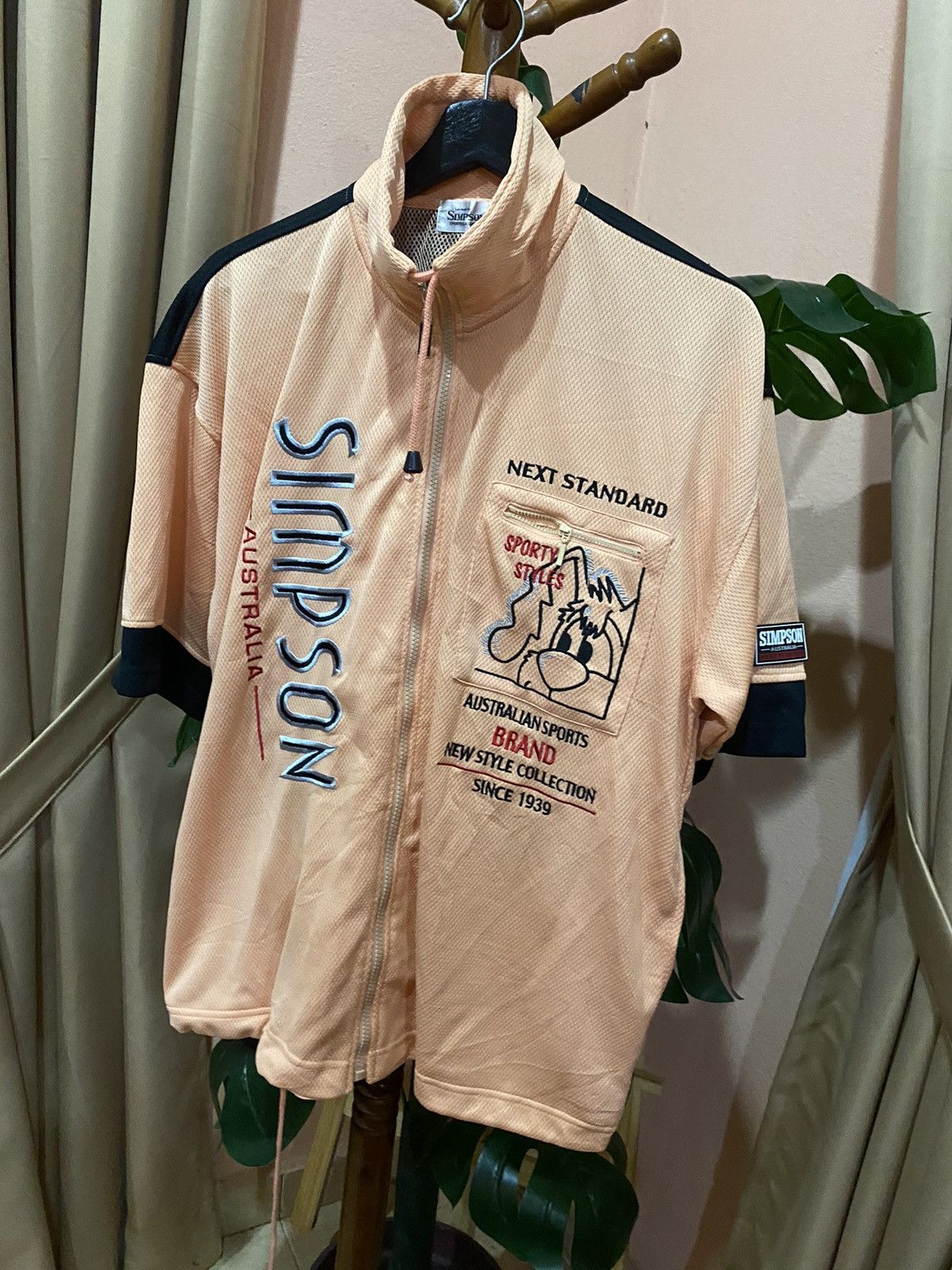 Vintage VINTAGE SIMPSON MOTORCYCLE JERSEY Size US M / EU 48-50 / 2 - 4 Thumbnail