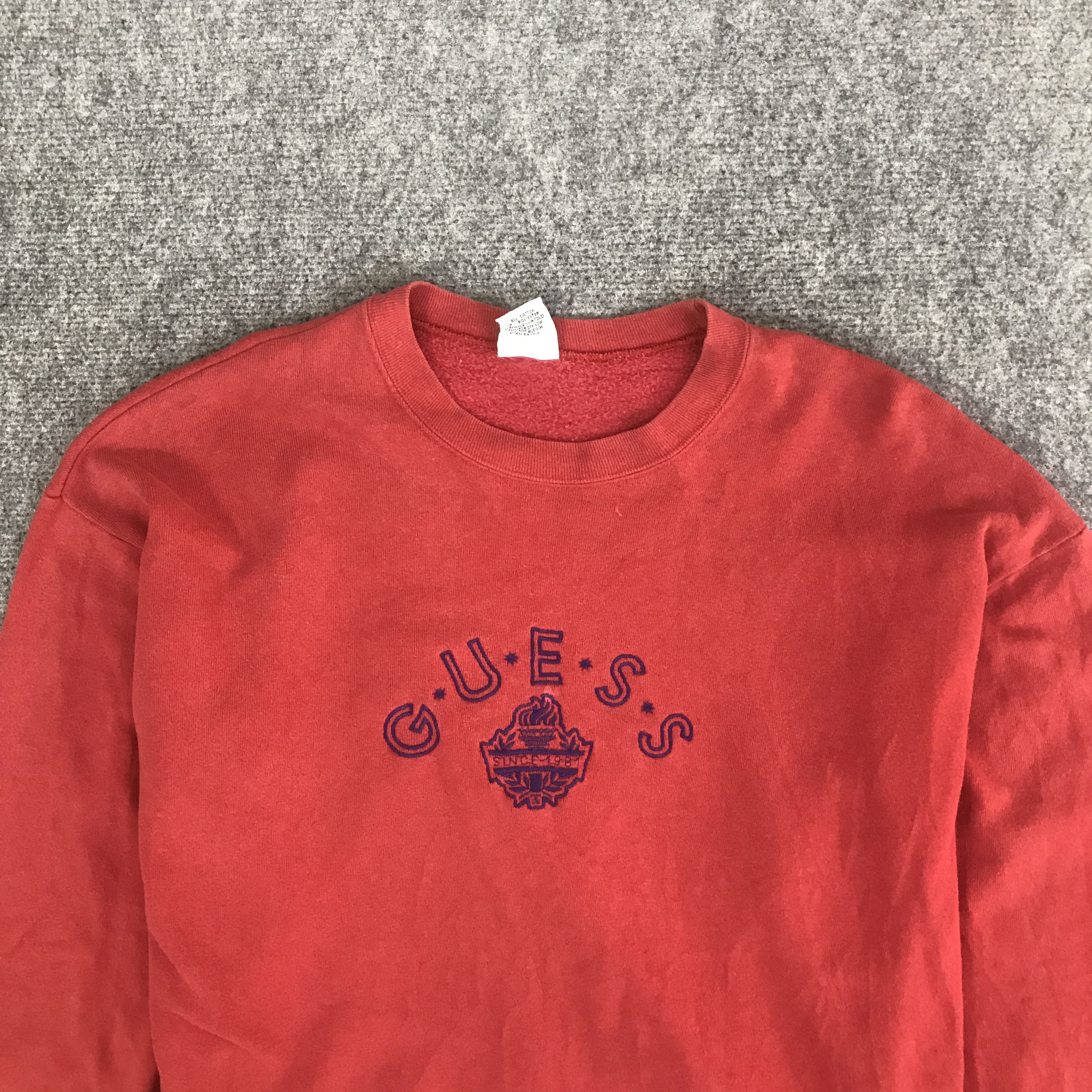 Guess VINTAGE GUESS SWEATSHIRT K127B7 Size US L / EU 52-54 / 3 - 2 Thumbnail