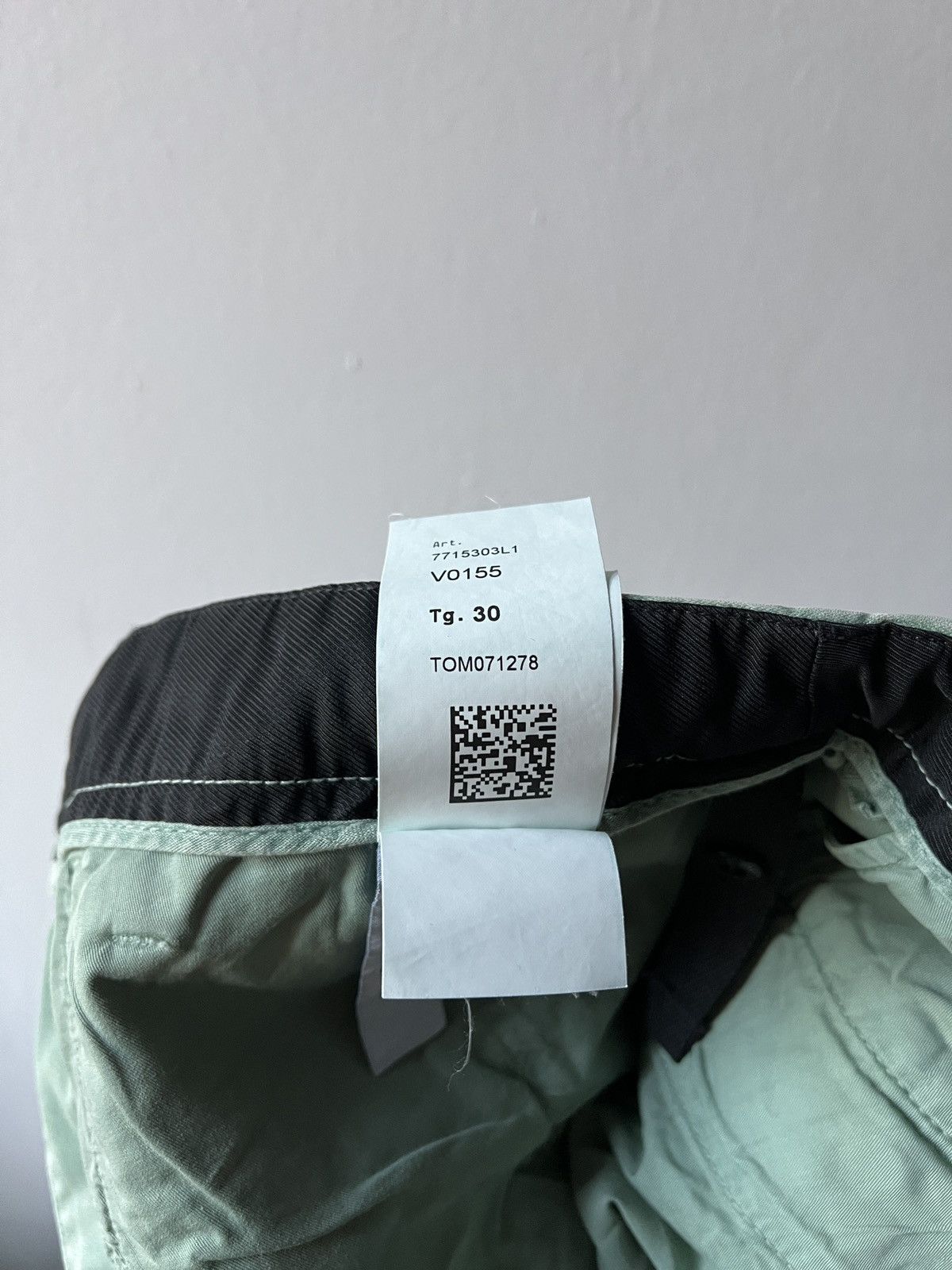 Stone Island Stone Island SL Blue Fade Out Cargo Pants Joggers Size US 30 / EU 46 - 15 Thumbnail