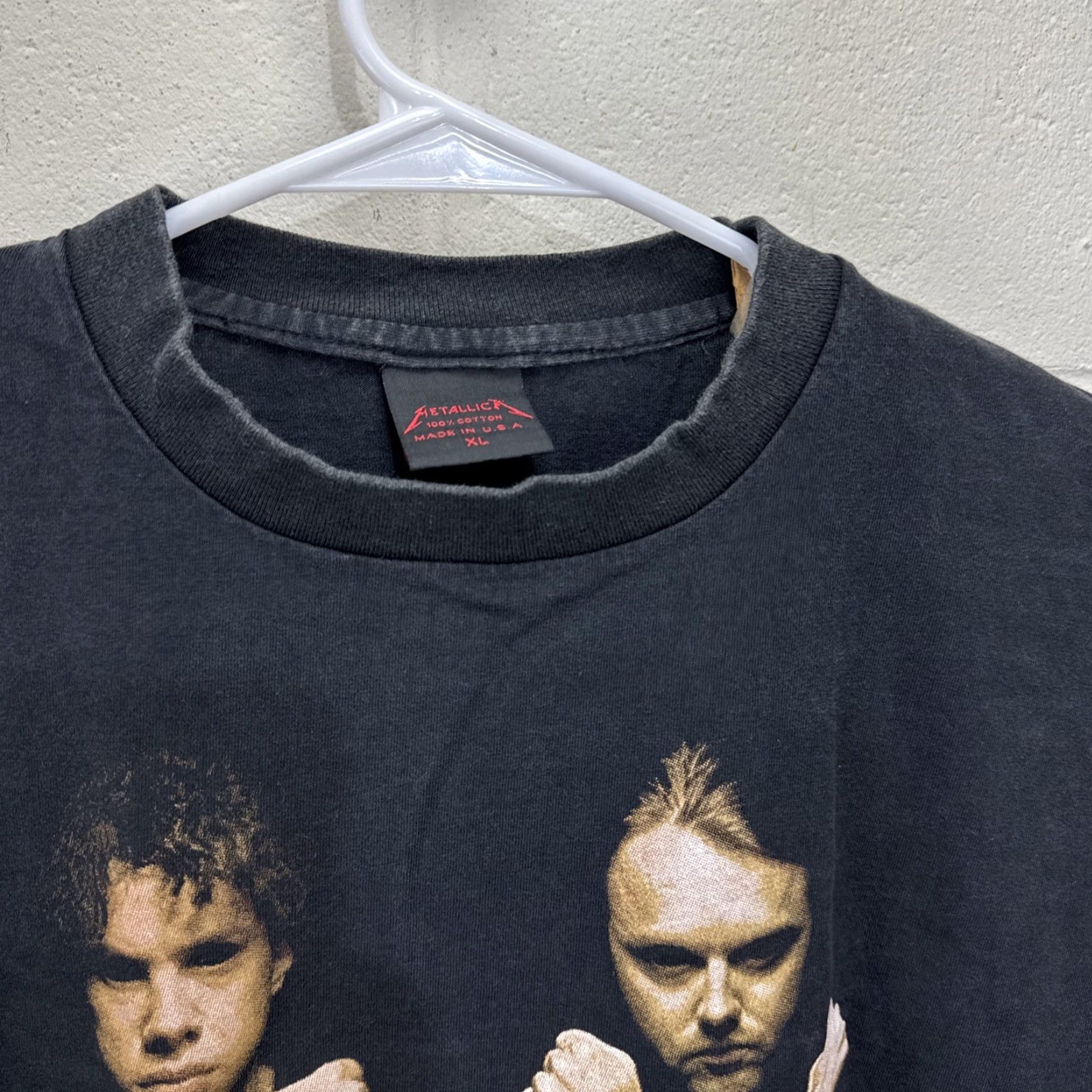 Vintage Metallica Long Sleeve Shirt Graphic Print Black XL Modern Band Tee 80s Rock Mens Size US XL / EU 56 / 4 - 6 Thumbnail