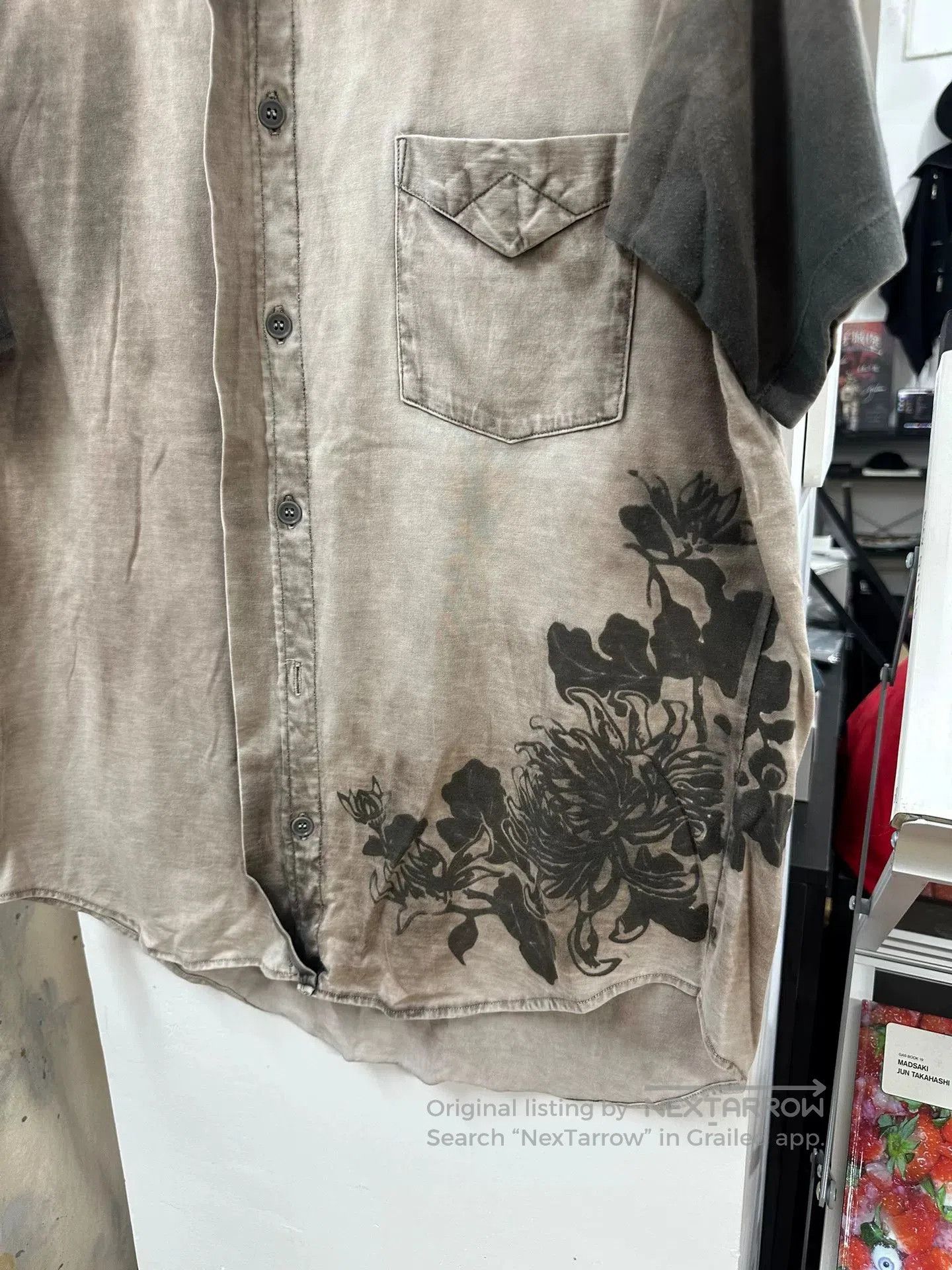 Yohji Yamamoto yohji yamamoto y's short sleeve shirt. Size US L / EU 52-54 / 3 - 2 Thumbnail