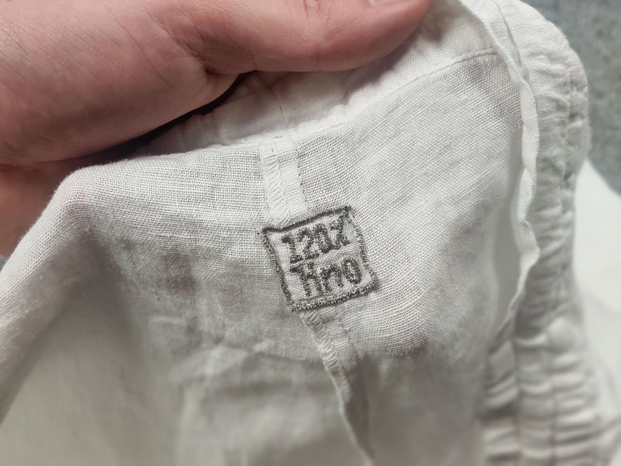 120% Lino 120% Lino Design Classic white Trouser Pants elastic waist Size 30" / US 8 / IT 44 - 17 Thumbnail